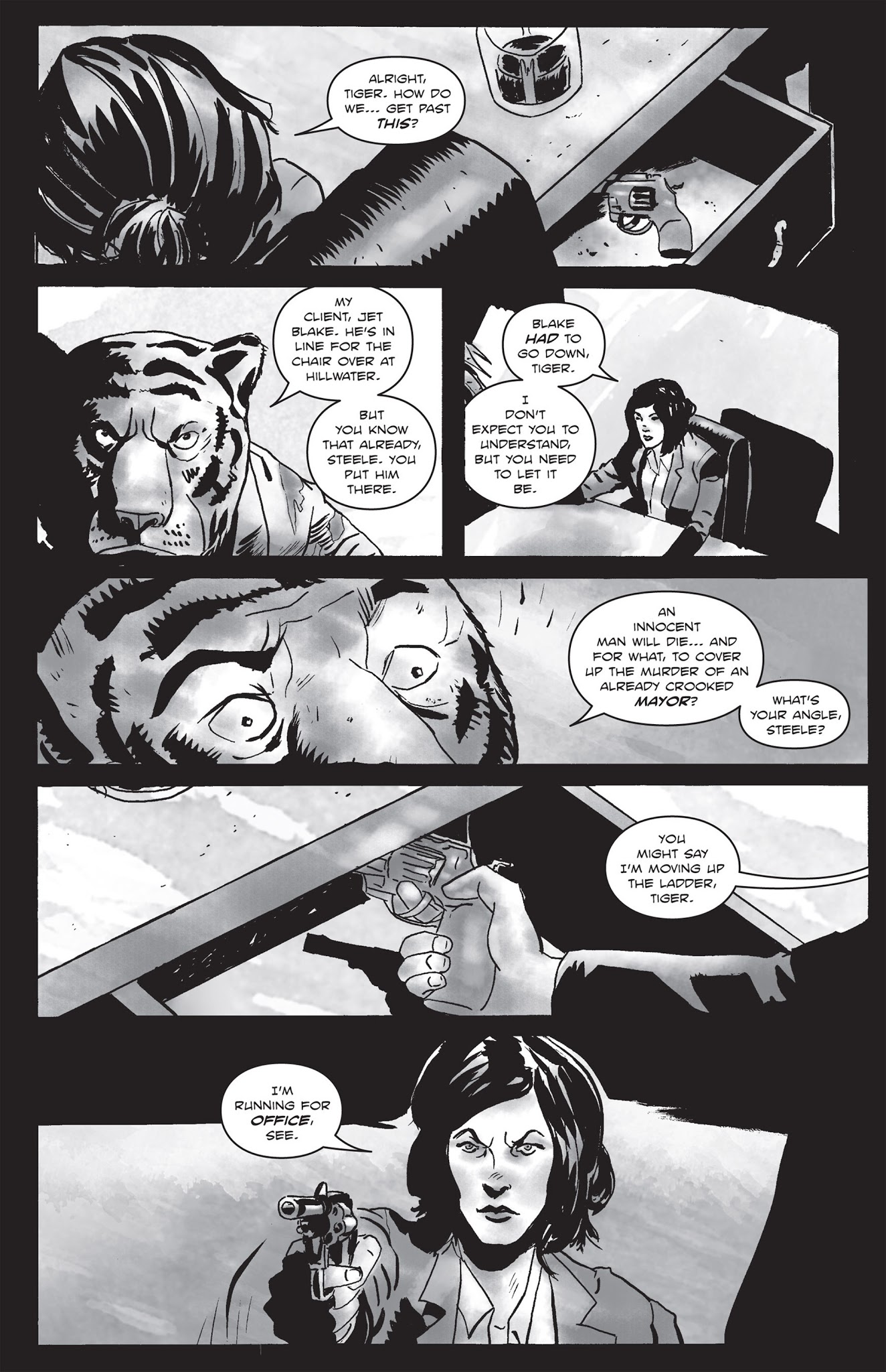 Read online Tiger Lawyer comic -  Issue #1 - 19