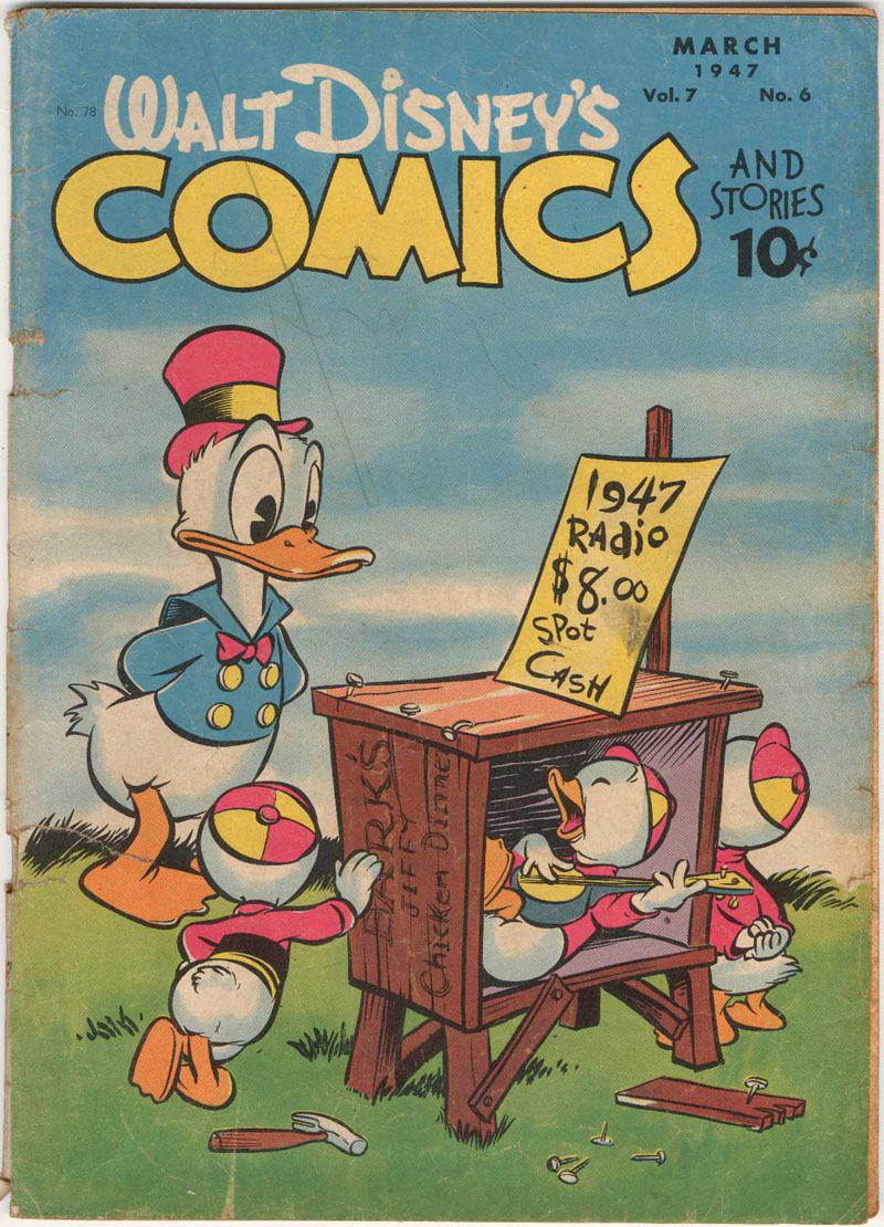 Read online Walt Disney's Comics and Stories comic -  Issue #78 - 1