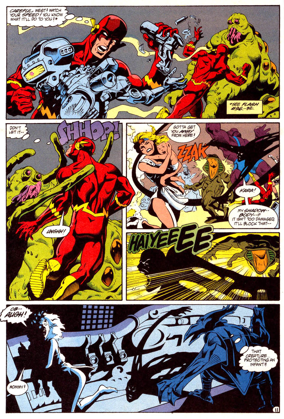 Read online Justice League America comic -  Issue #95 - 12