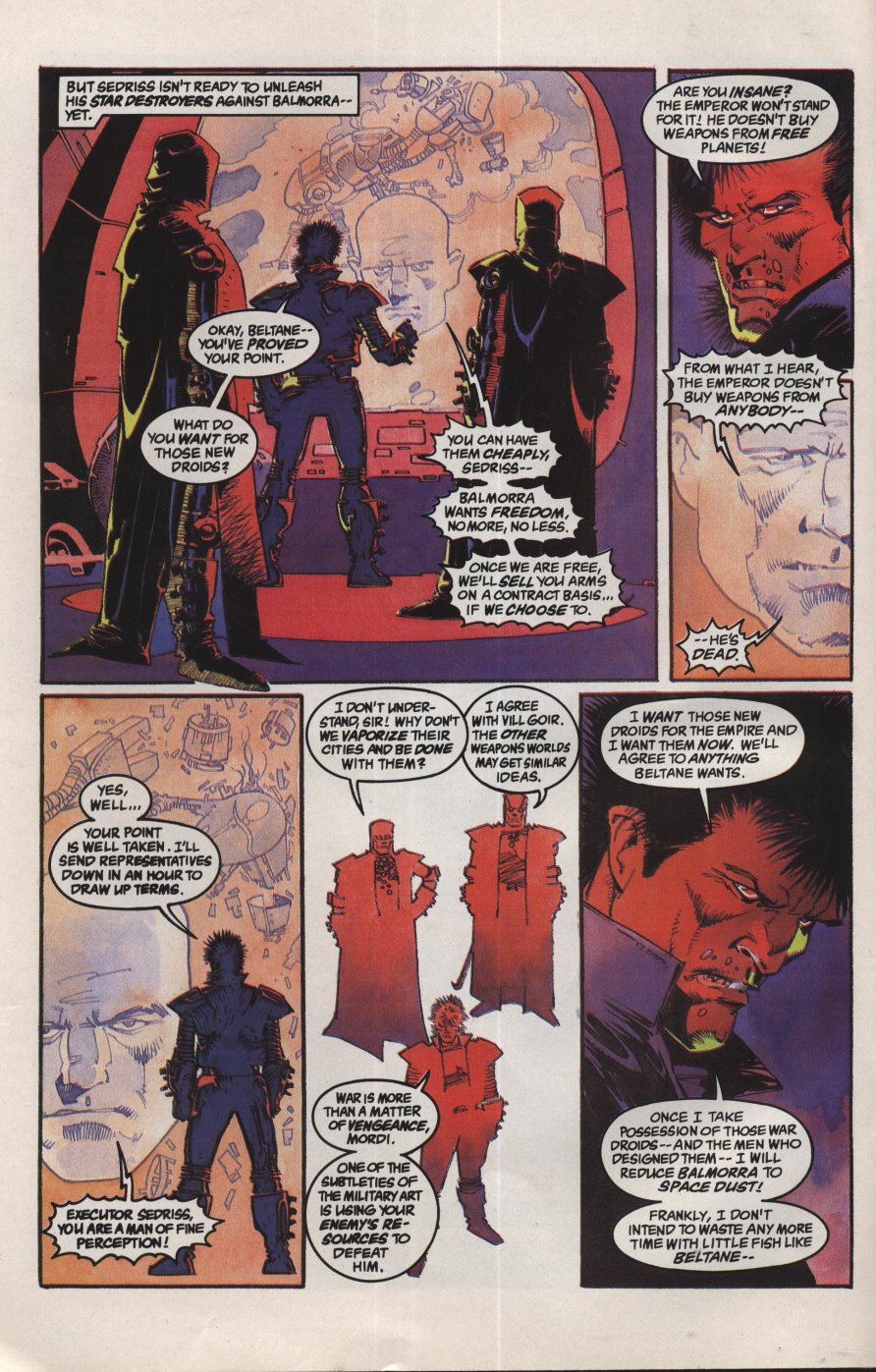 Read online Star Wars: Dark Empire II comic -  Issue #1 - 12