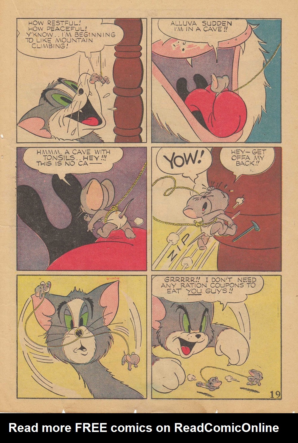 Read online Our Gang Comics comic -  Issue #7 - 21