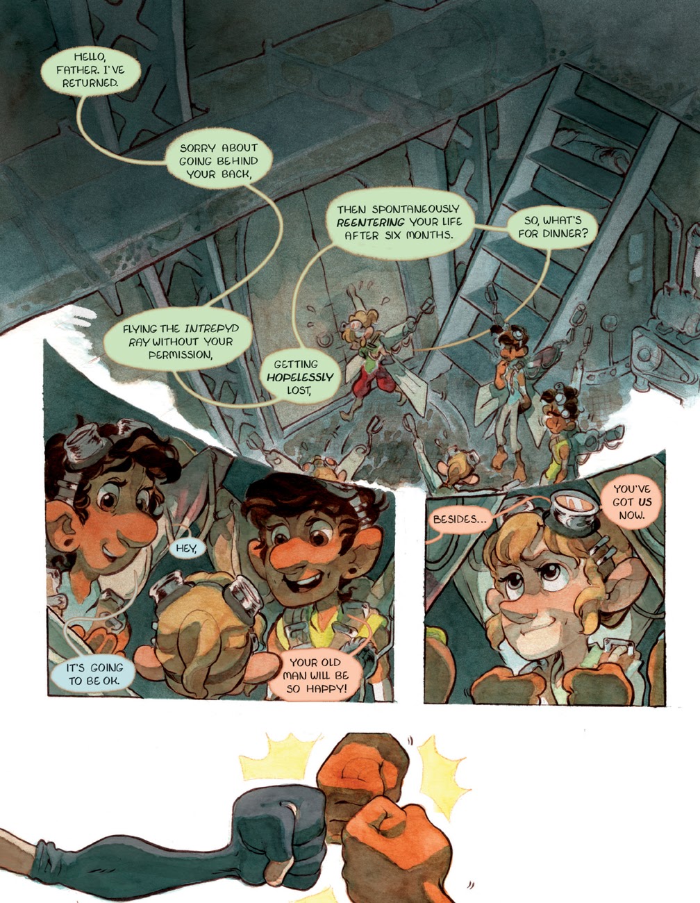 Read online Amelia Erroway: Castaway Commander comic -  Issue # TPB (Part 3) - 30