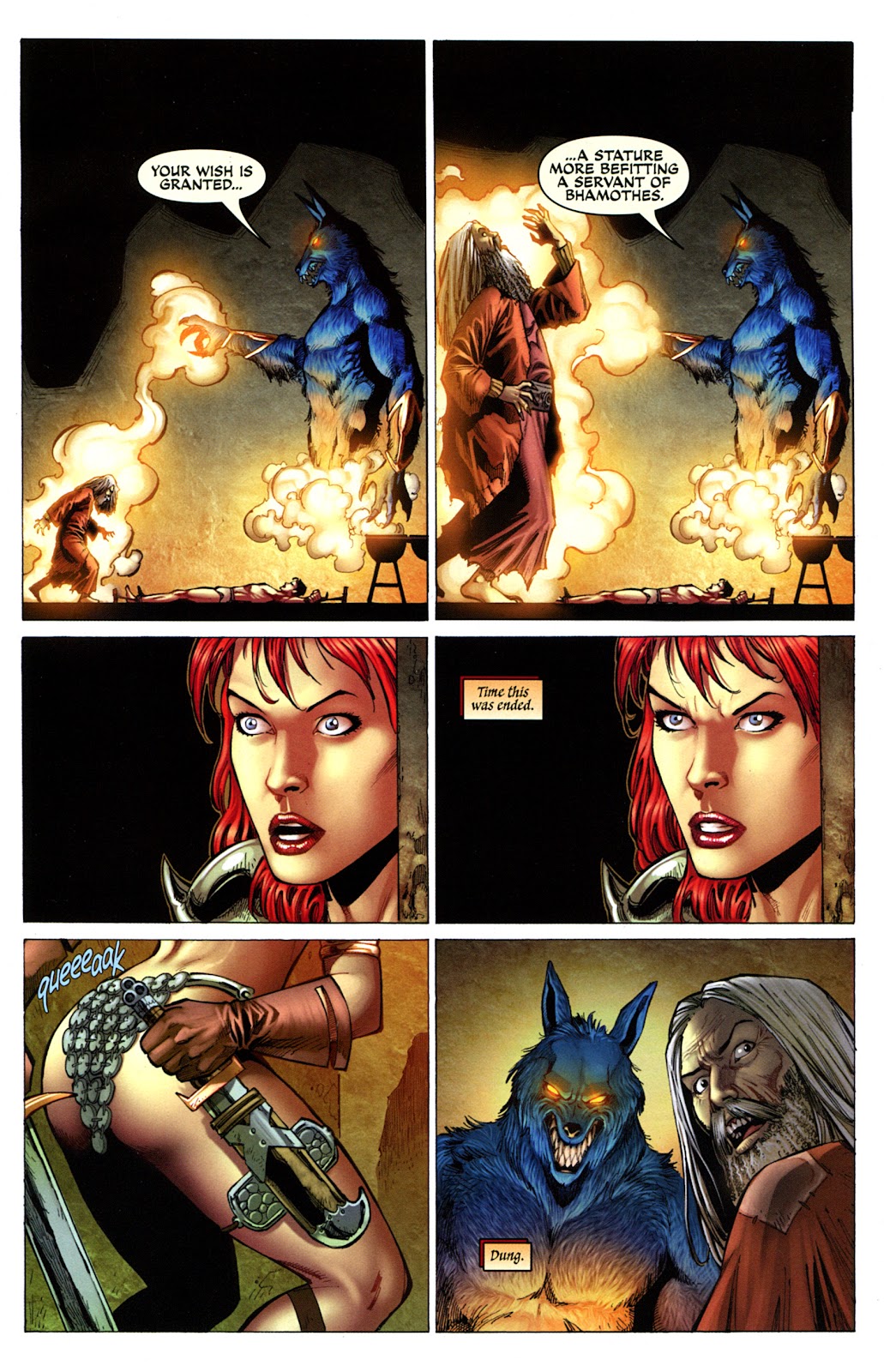 Red Sonja: Blue issue Full - Page 12
