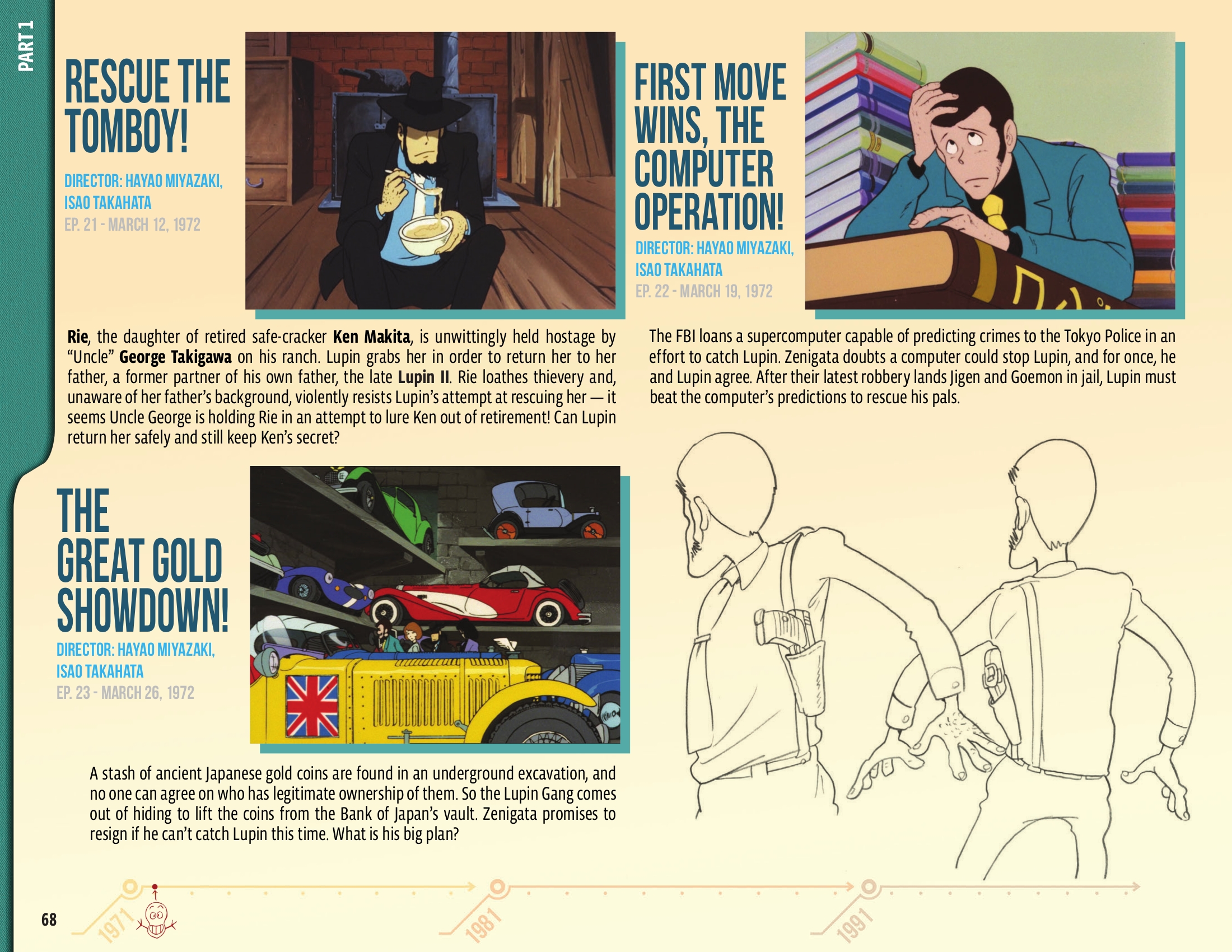 Read online 50 Animated Years of Lupin III comic -  Issue # TPB (Part 1) - 69