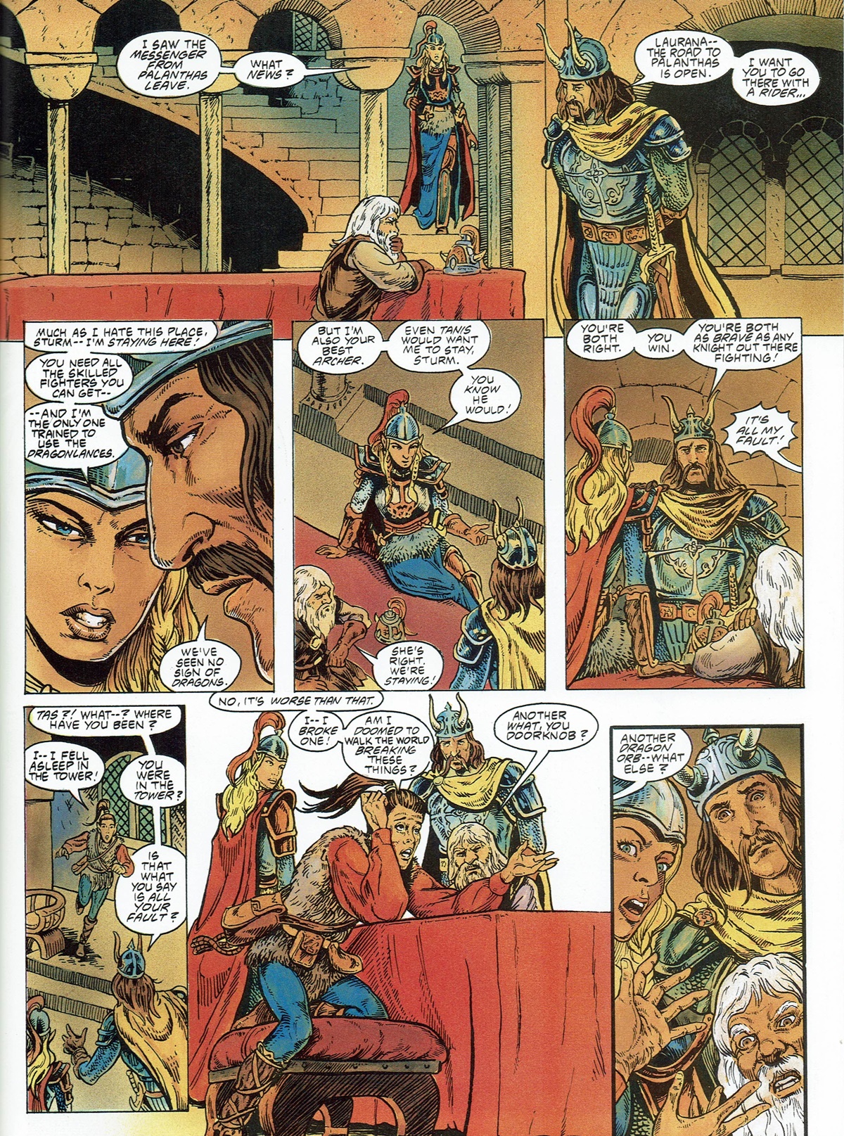 Read online Dragonlance Saga comic -  Issue #5 - 57