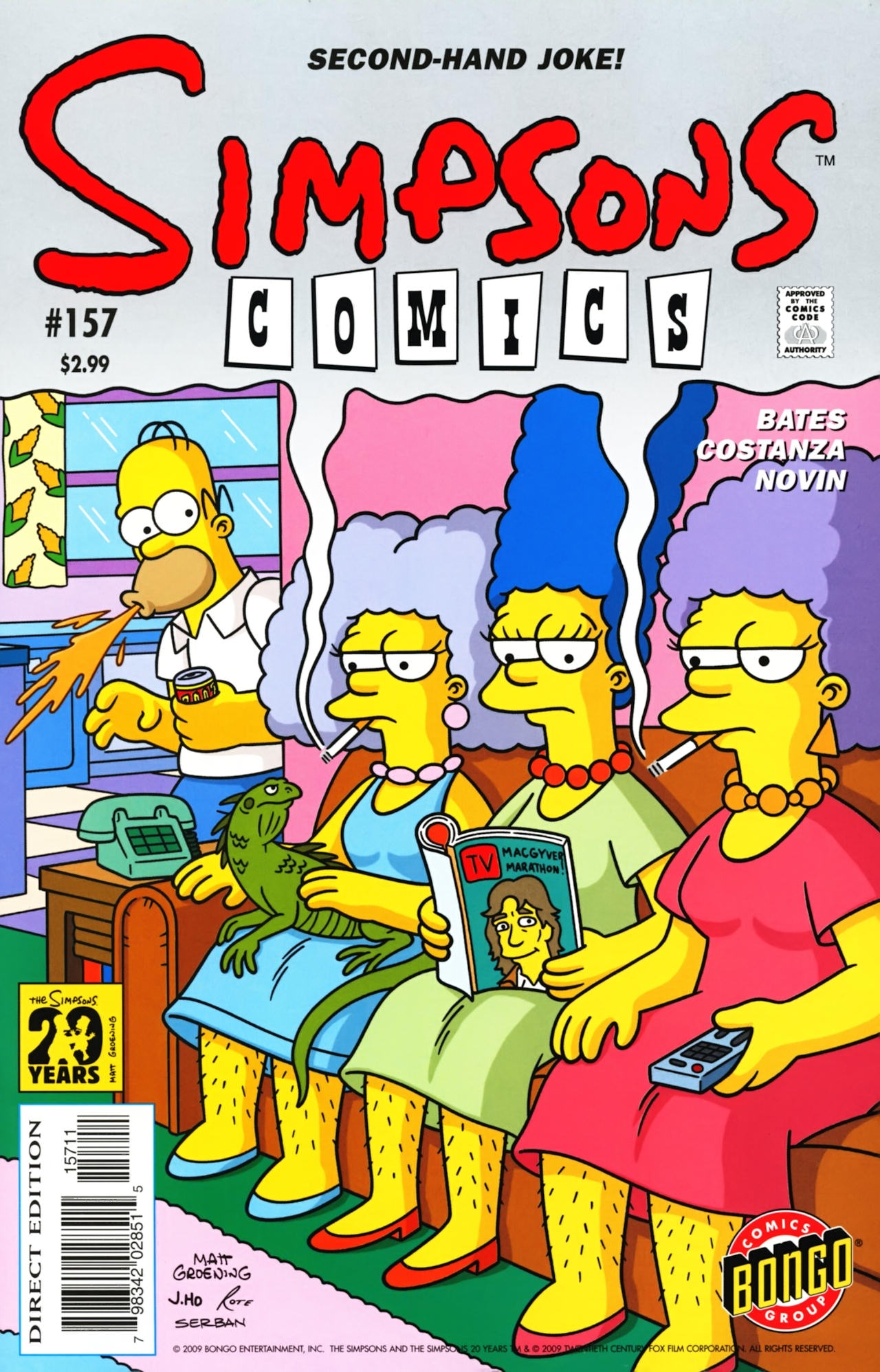 Read online Simpsons Comics comic -  Issue #157 - 1