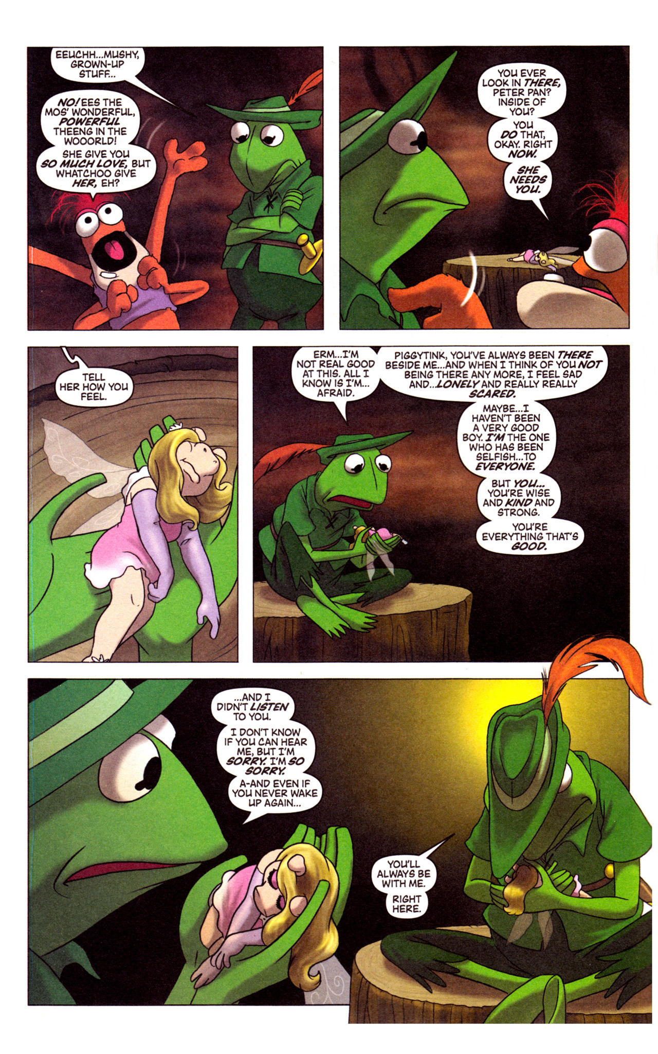 Read online Muppet Peter Pan comic -  Issue #4 - 6