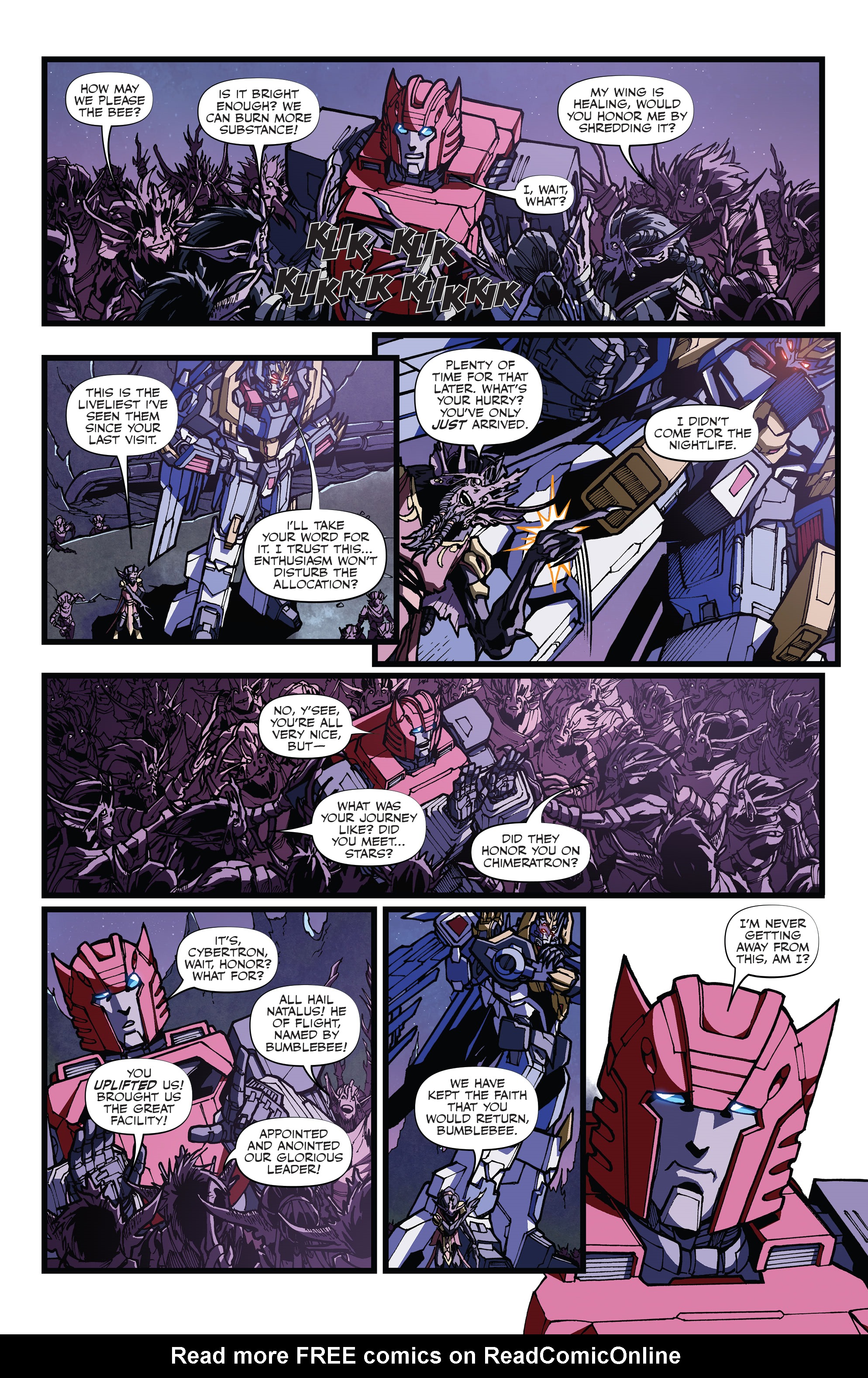 Read online Transformers: Galaxies comic -  Issue #5 - 8