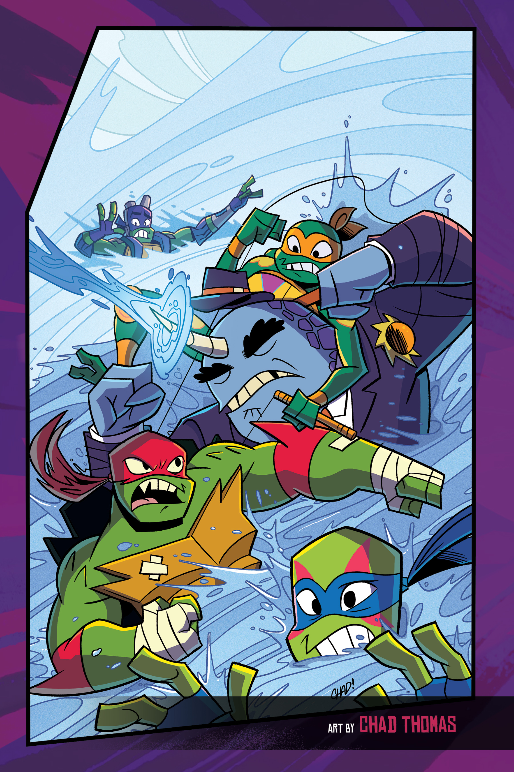 Read online Rise of the Teenage Mutant Ninja Turtles: Sound Off! comic -  Issue # _TPB - 27