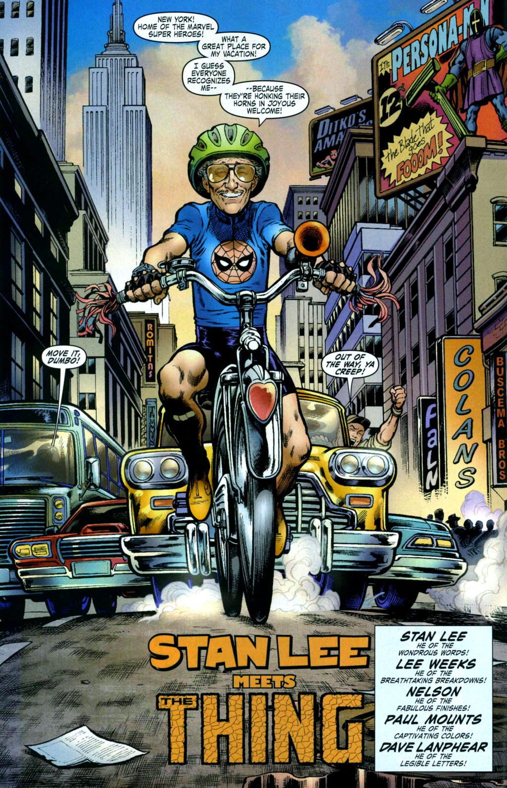 Read online Stan Lee Meets the Thing comic -  Issue # Full - 3