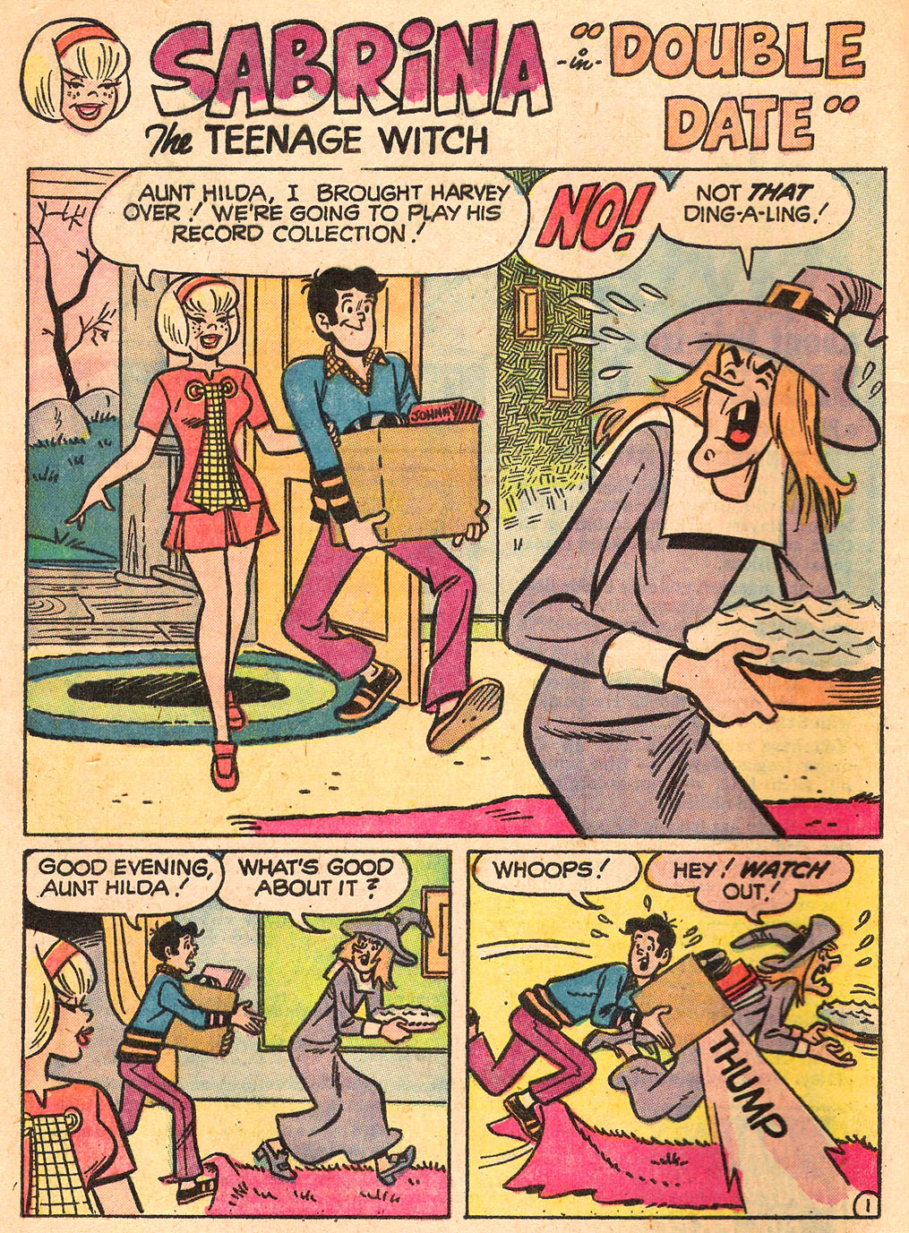 Read online Sabrina The Teenage Witch (1971) comic -  Issue #12 - 16