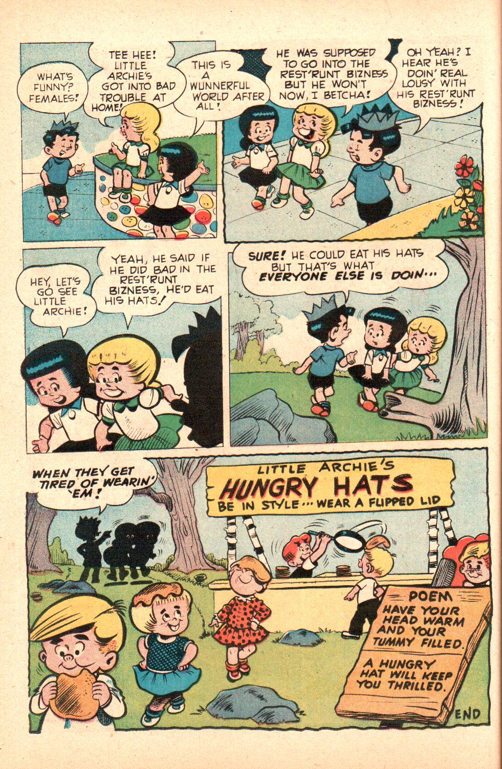 Read online Little Archie (1956) comic -  Issue #6 - 38