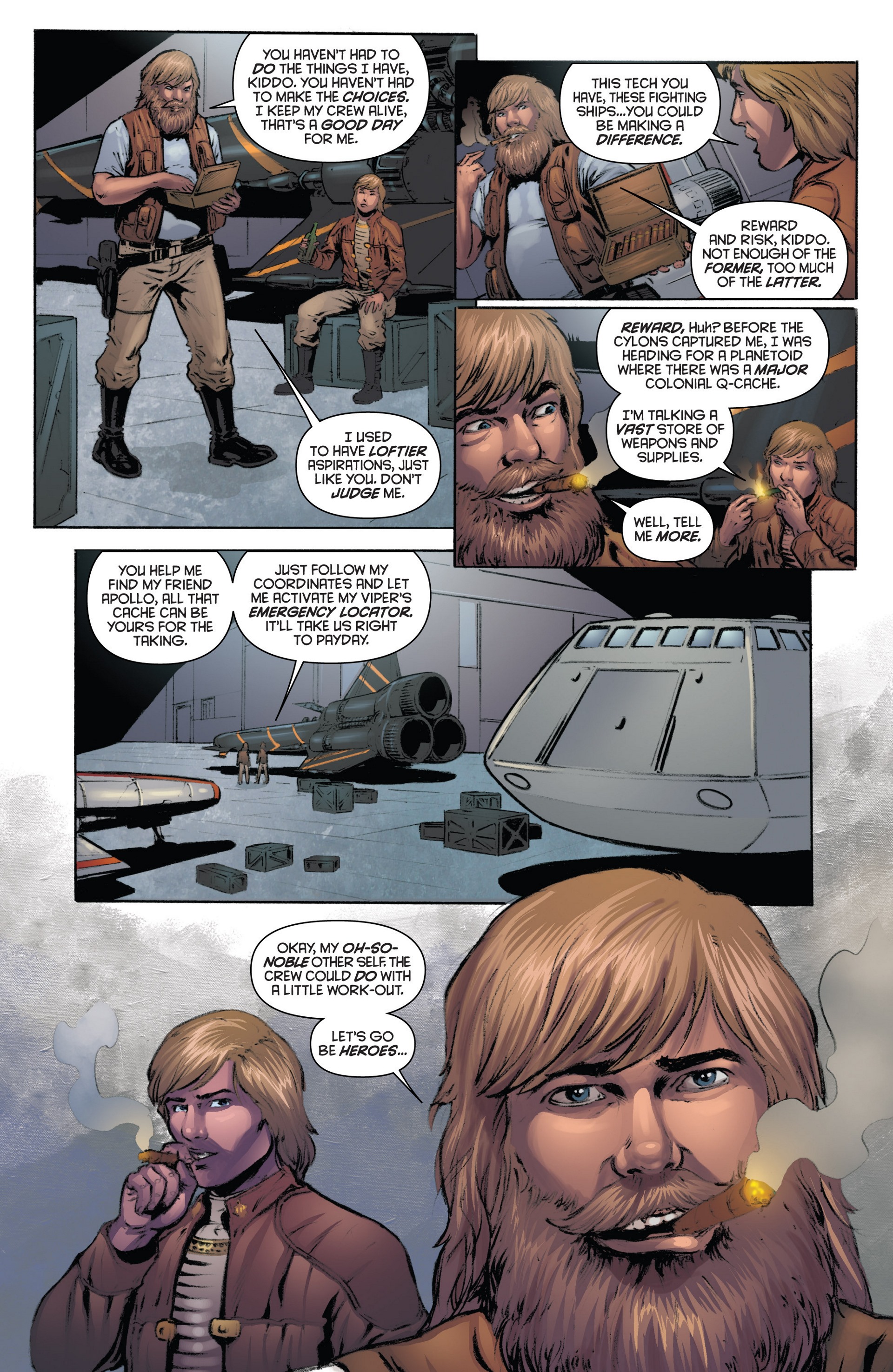 Read online Classic Battlestar Galactica (2013) comic -  Issue #4 - 15