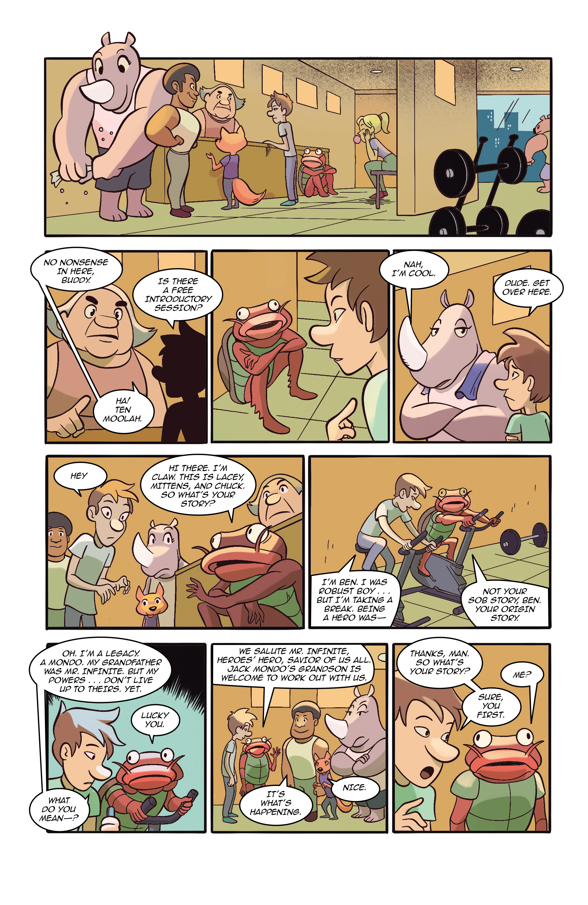 Read online Legion of Forgettable Supervillains comic -  Issue # TPB - 30