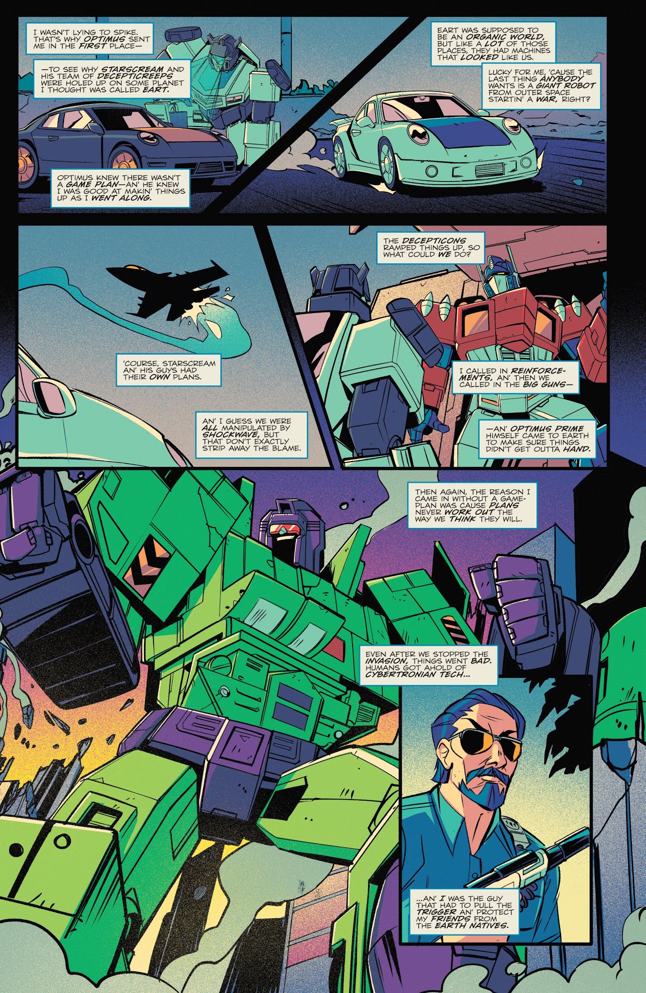 Read online Optimus Prime comic -  Issue #23 - 14