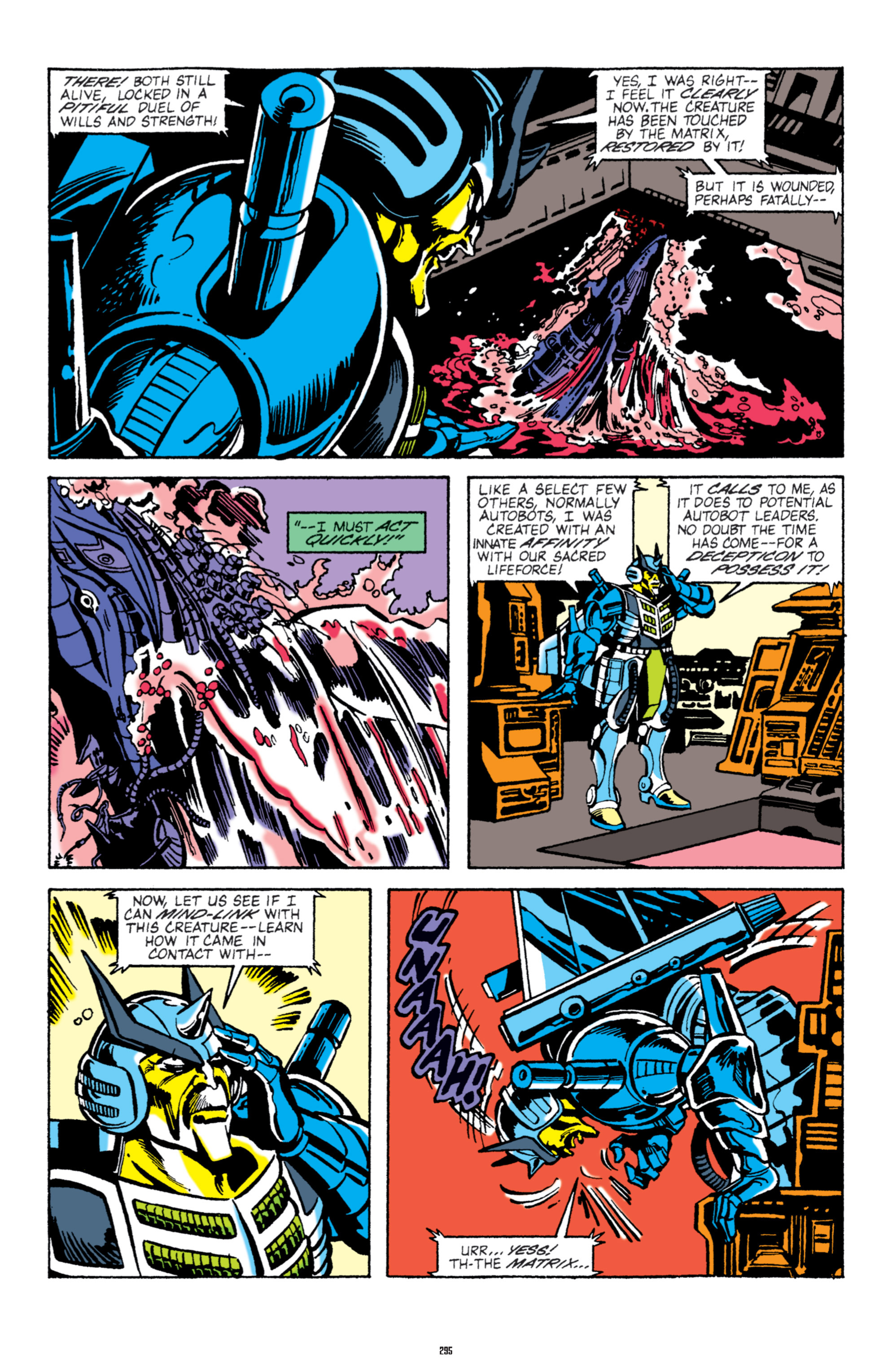 Read online The Transformers Classics comic -  Issue # TPB 5 - 296