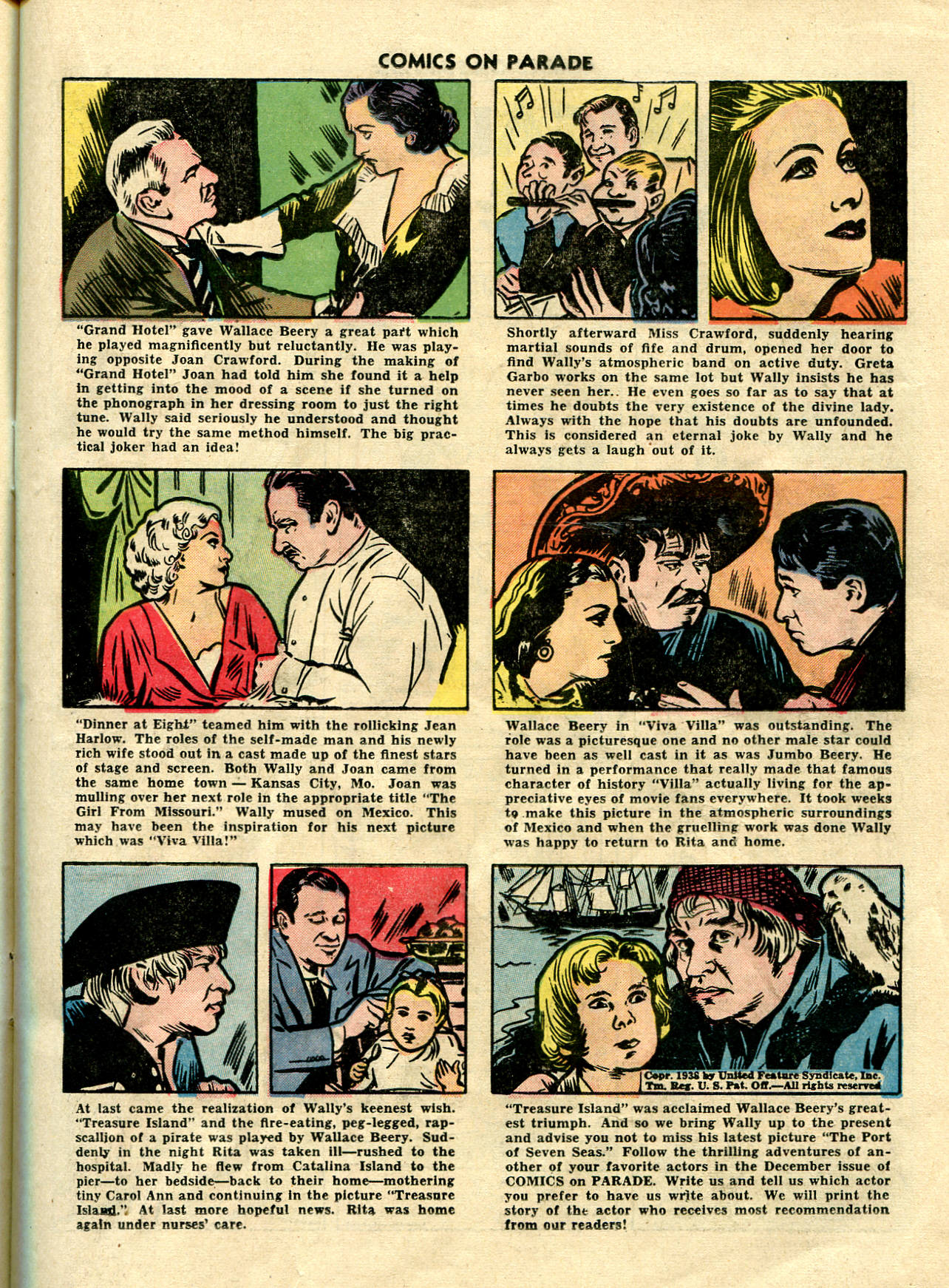 Read online Comics on Parade comic -  Issue #8 - 21