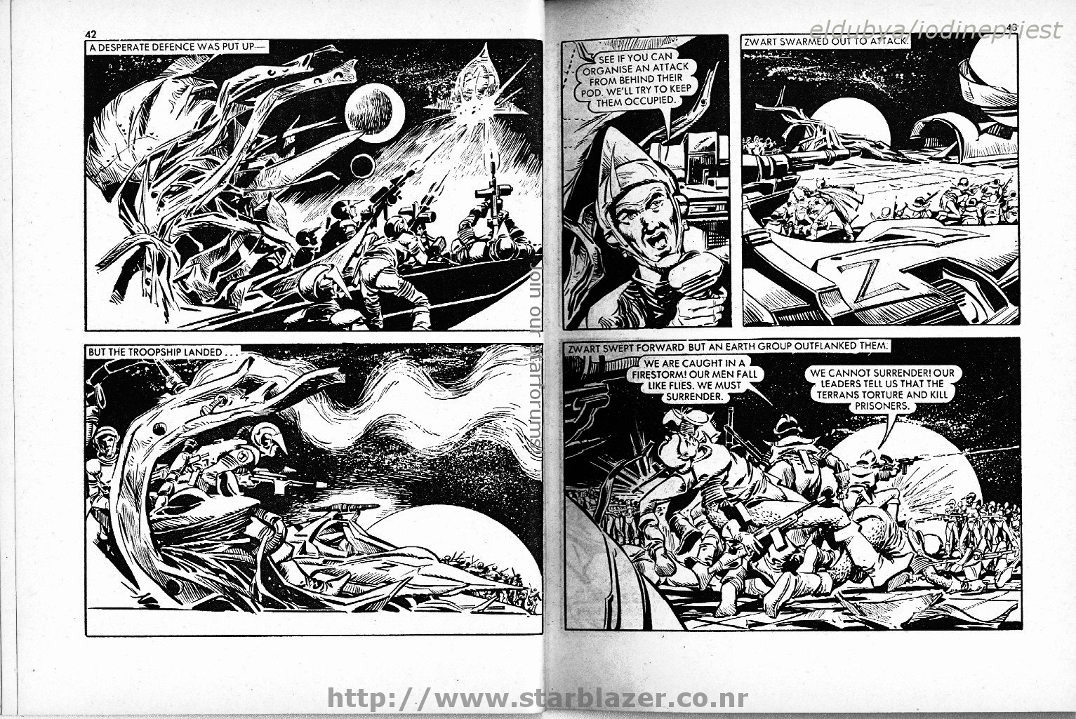 Read online Starblazer comic -  Issue #92 - 23