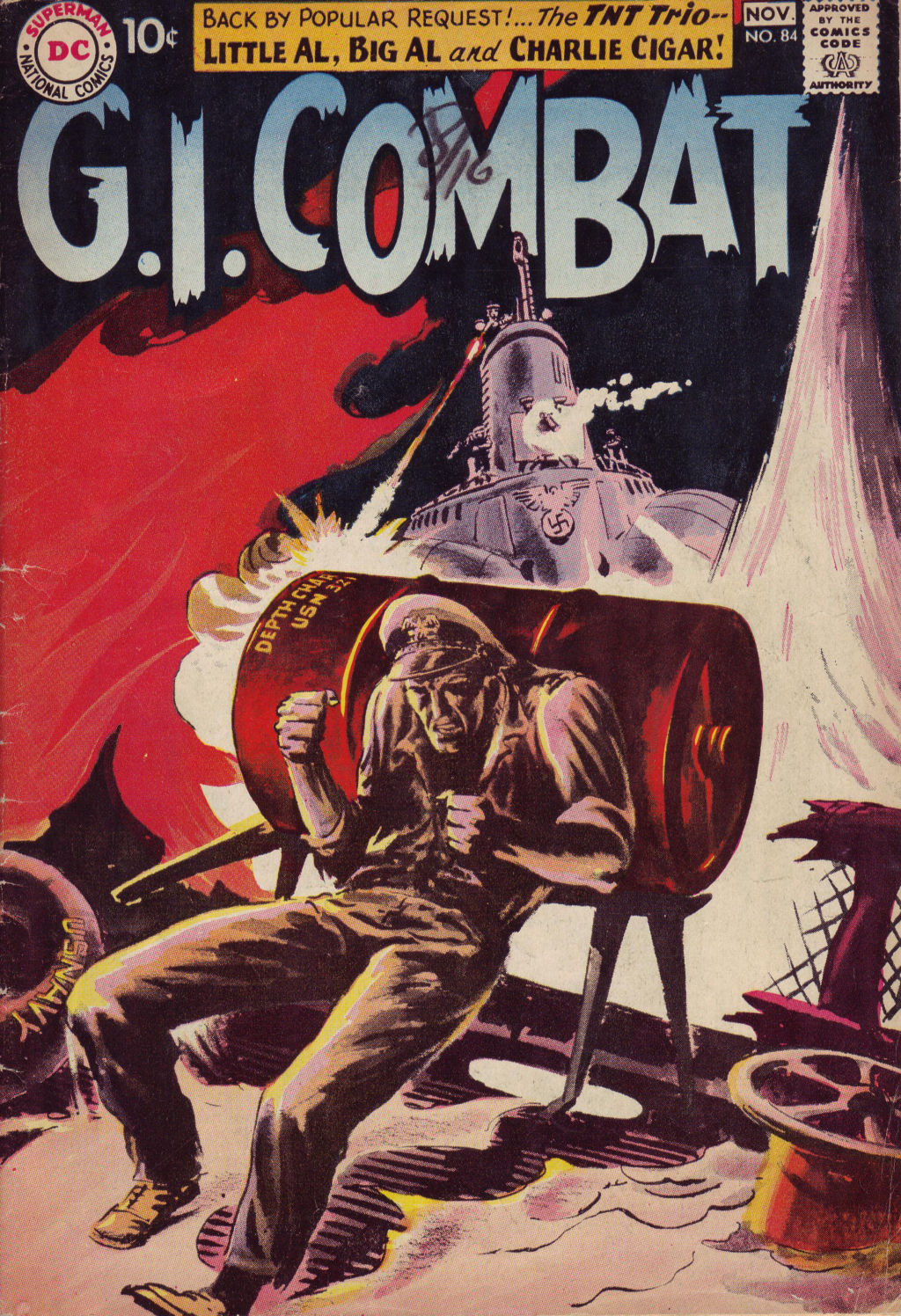 Read online G.I. Combat (1952) comic -  Issue #84 - 1