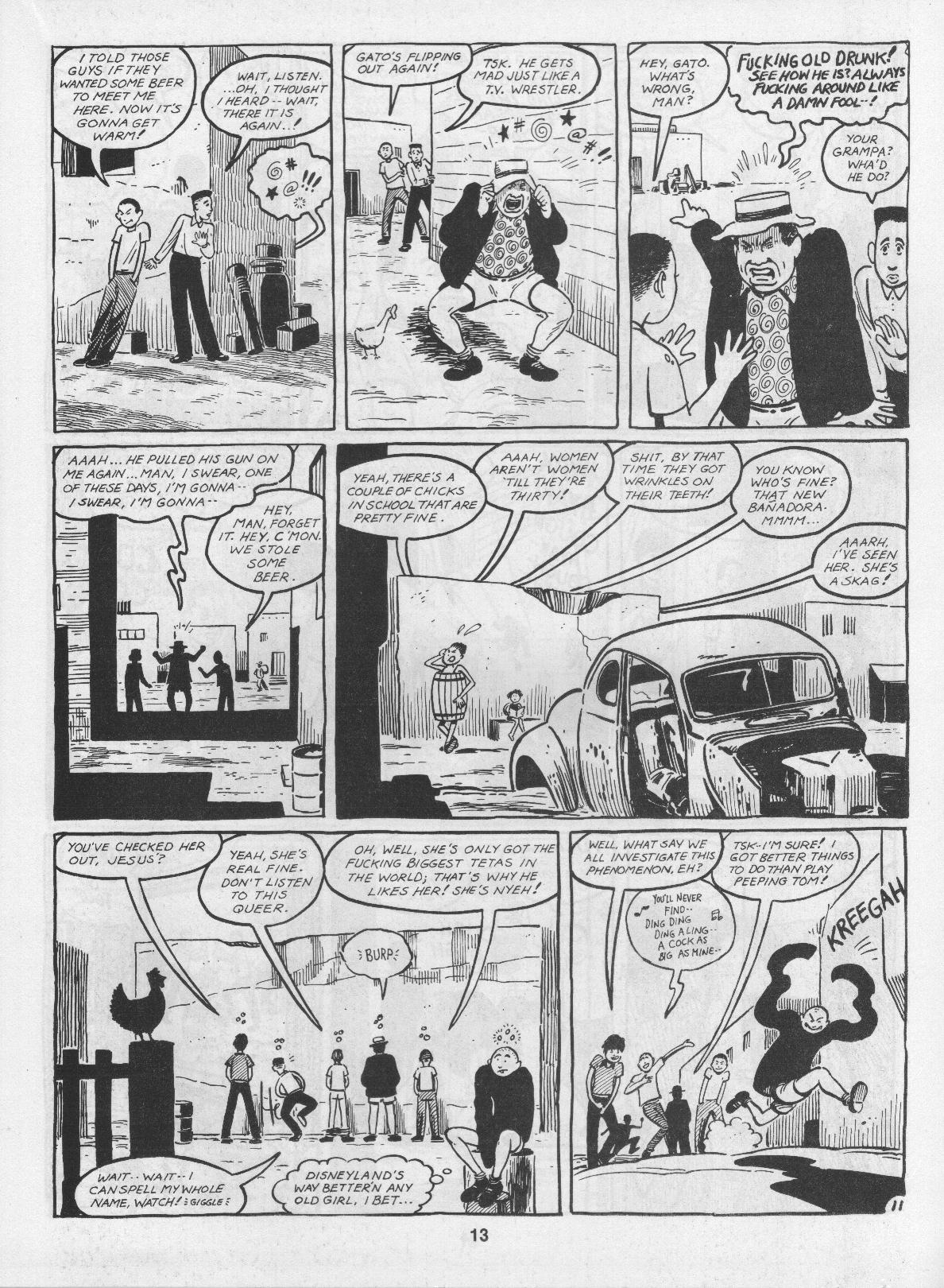 Read online Love and Rockets (1982) comic -  Issue #3 - 15