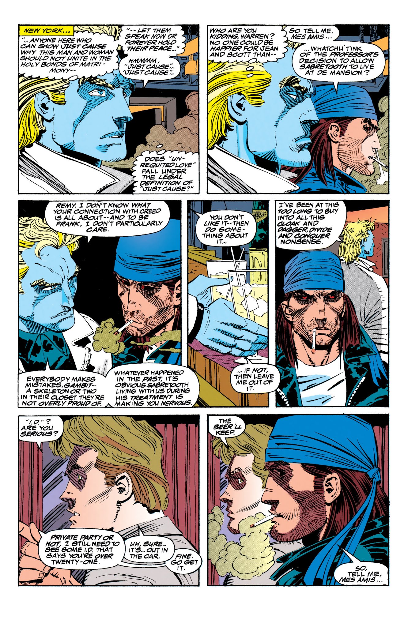 Read online X-Men: The Wedding of Cyclops and Phoenix comic -  Issue # TPB Part 4 - 2