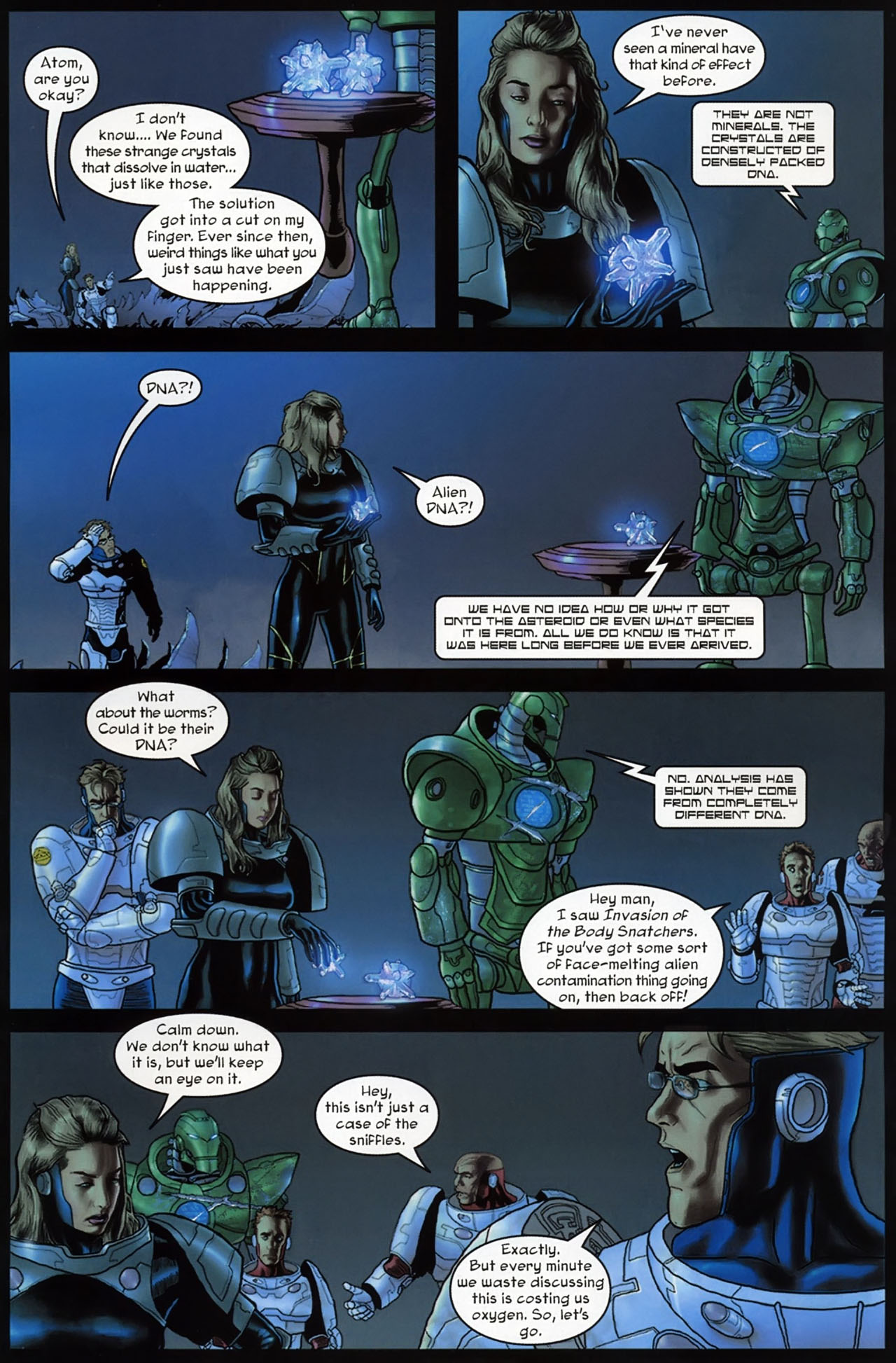 Read online Zero-G comic -  Issue #3 - 13