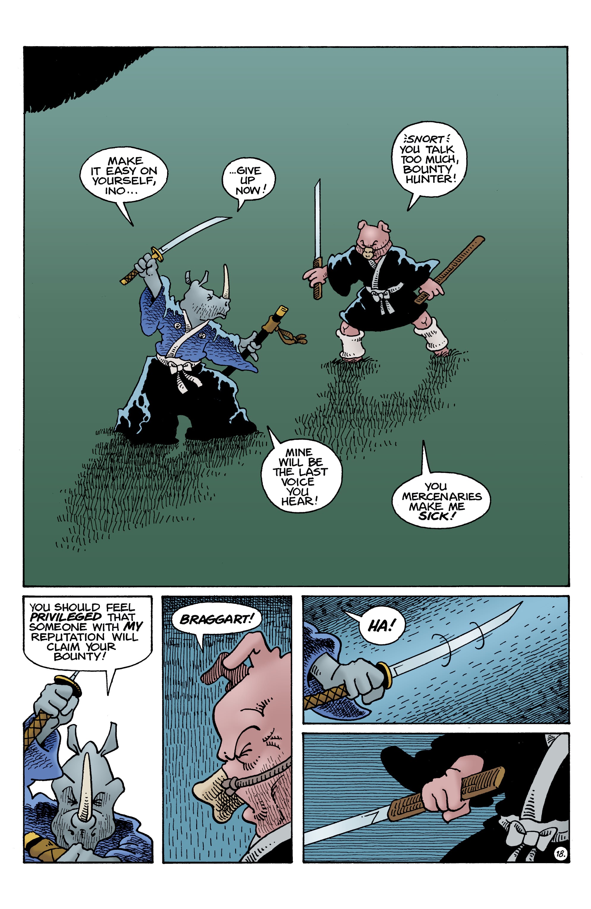 Read online Usagi Yojimbo: The Dragon Bellow Conspiracy comic -  Issue #4 - 20