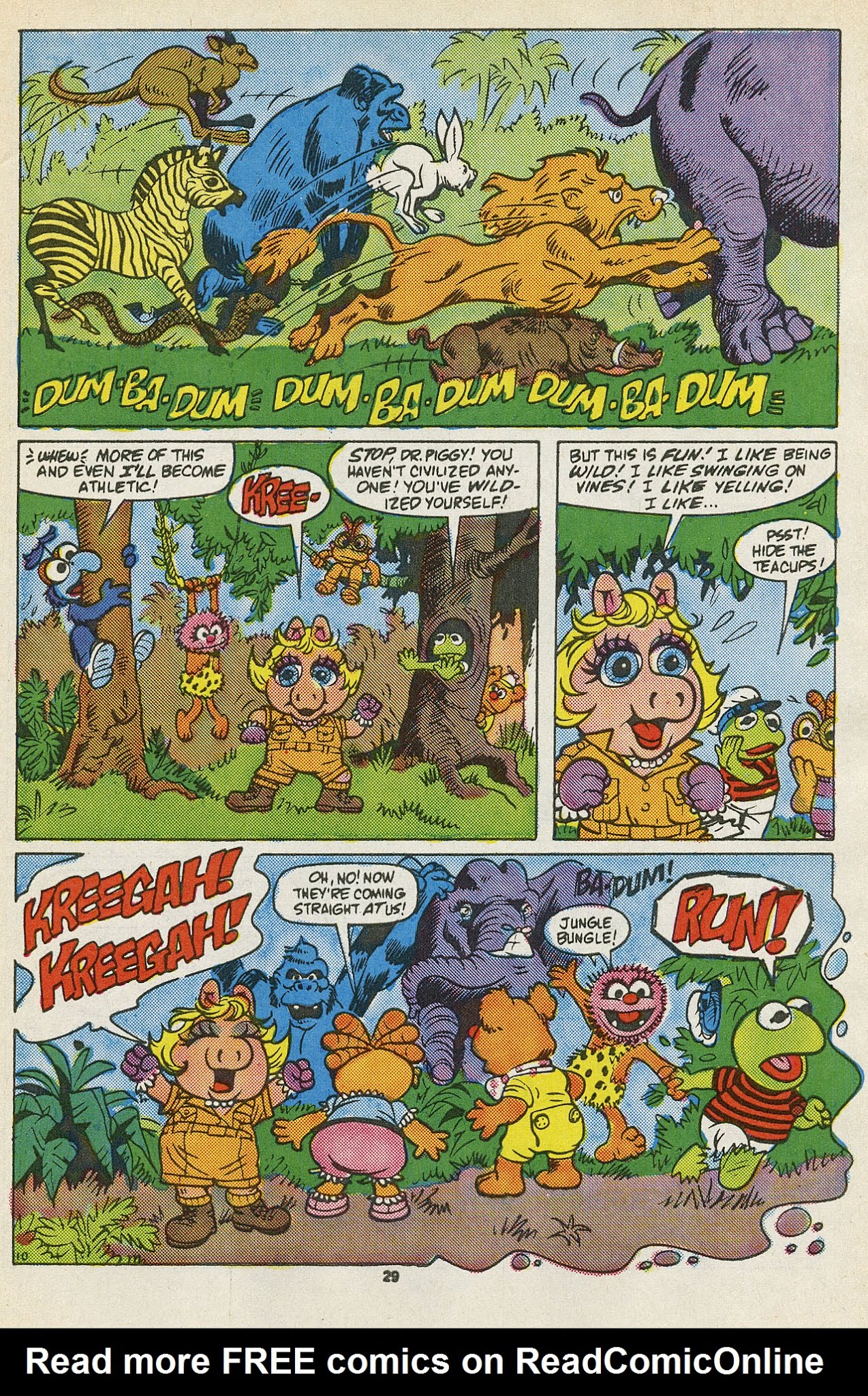 Read online Muppet Babies comic -  Issue #22 - 31