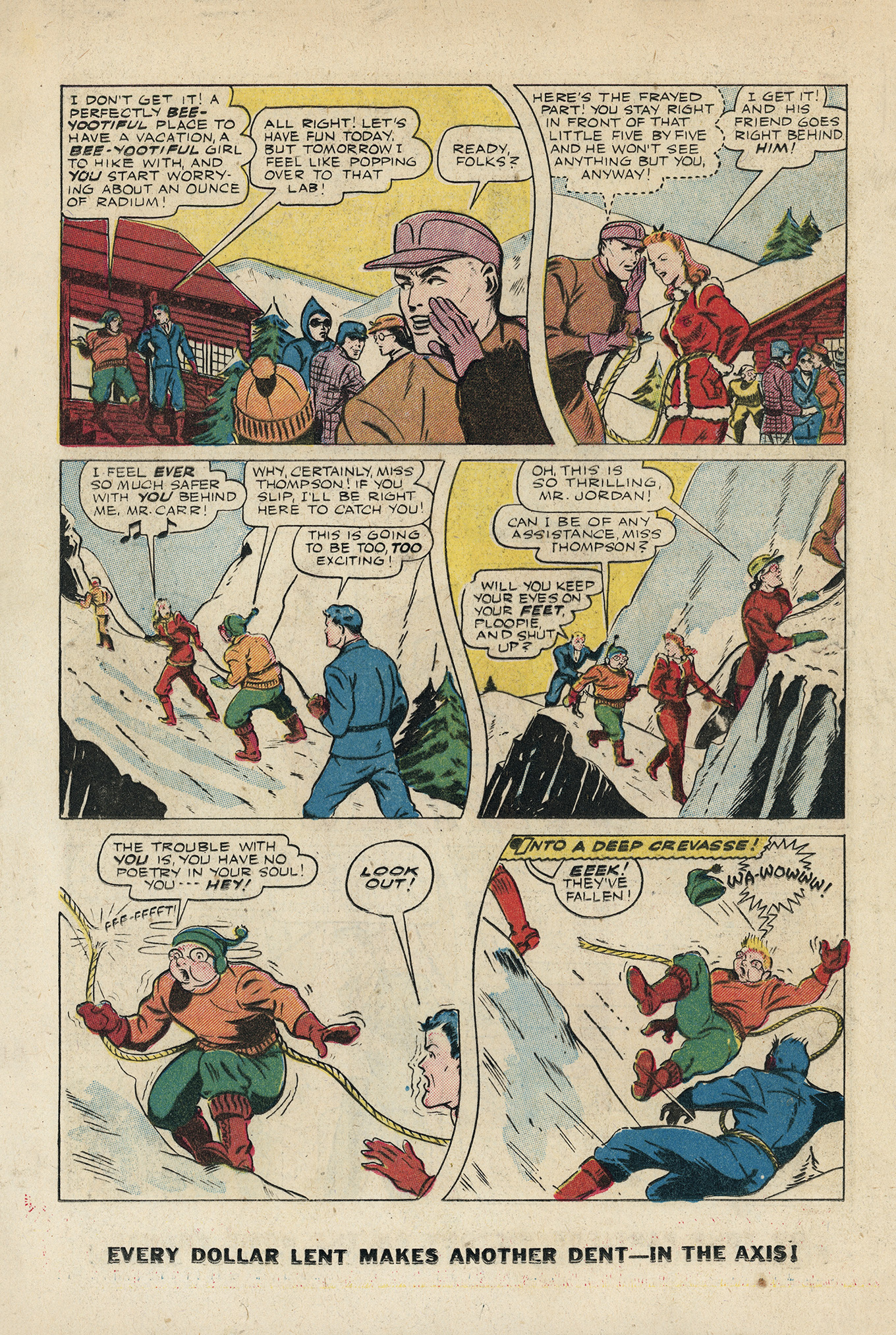 Read online Exciting Comics comic -  Issue #37 - 38