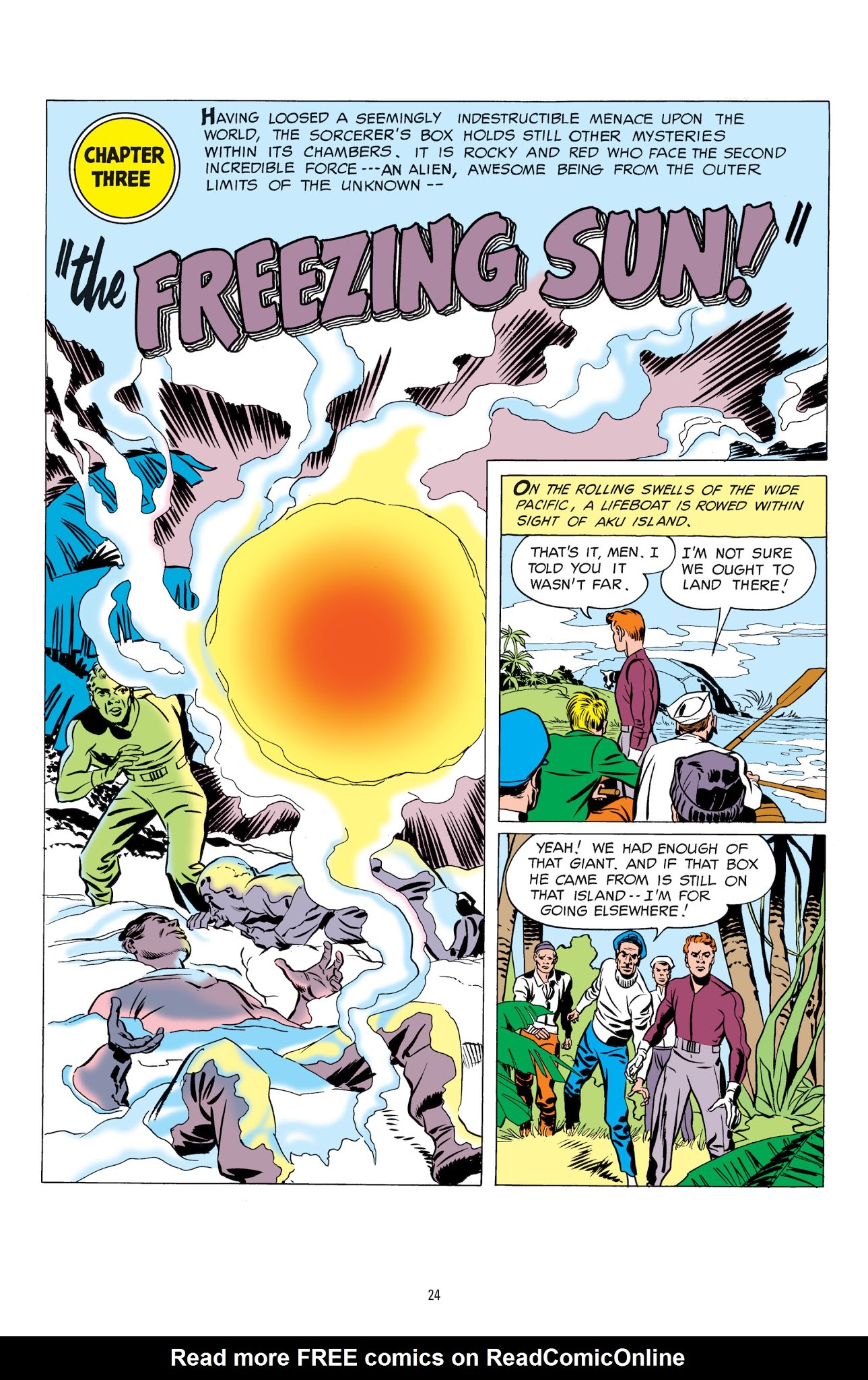 Read online Challengers of the Unknown by Jack Kirby comic -  Issue # TPB (Part 1) - 24
