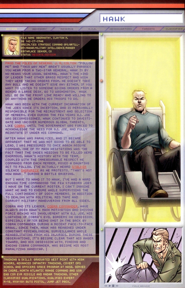 Read online G.I. Joe: Data Desk Handbook comic -  Issue #1 - 13
