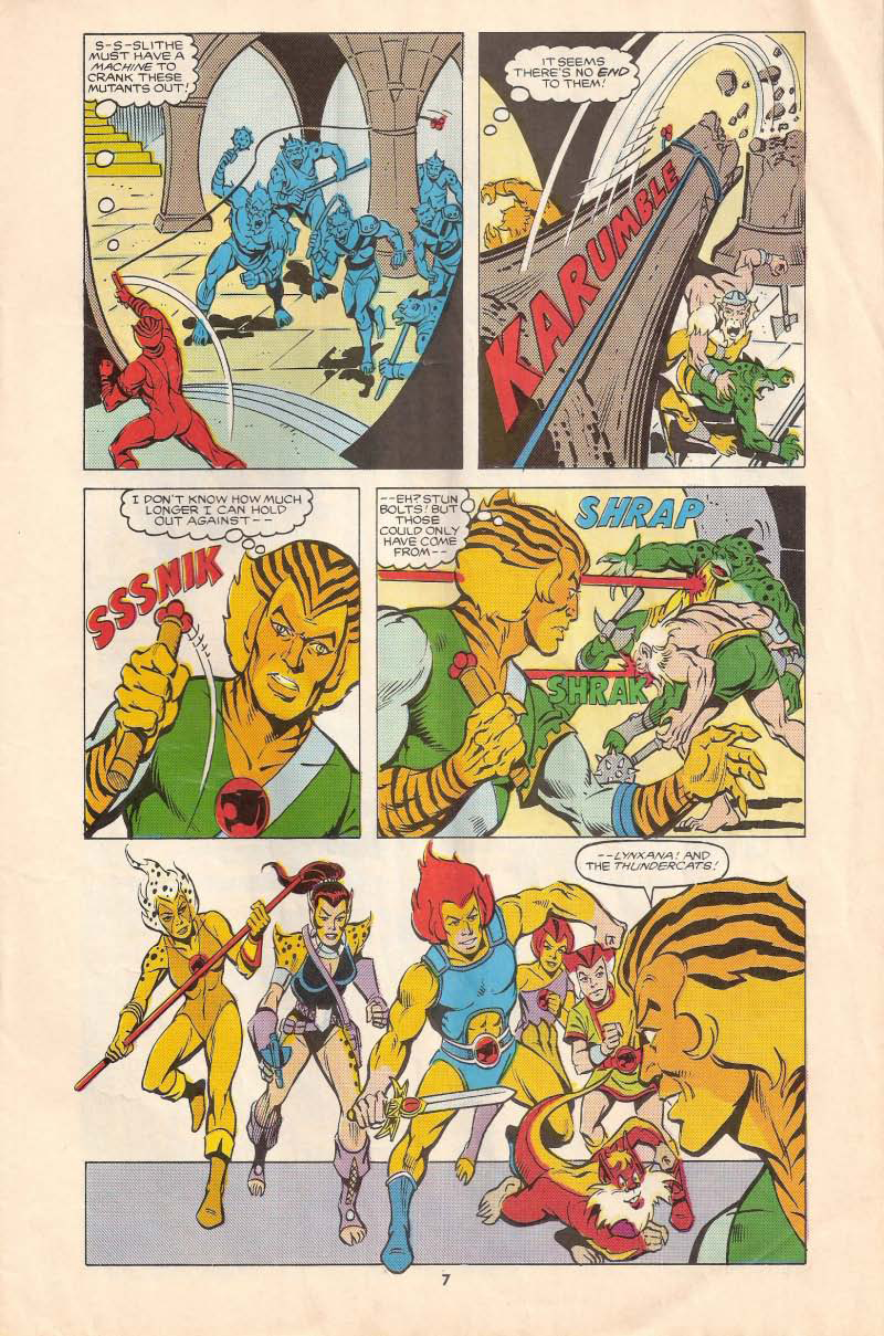 Read online ThunderCats (1987) comic -  Issue #6 - 7