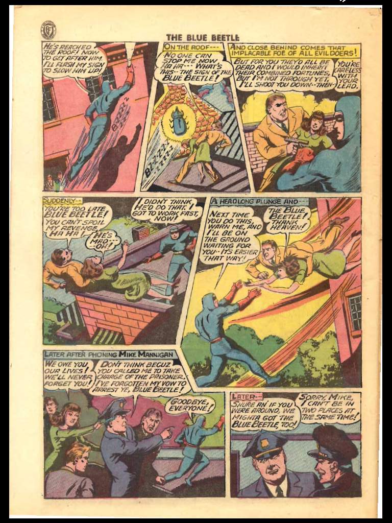 Read online The Blue Beetle comic -  Issue #35 - 11