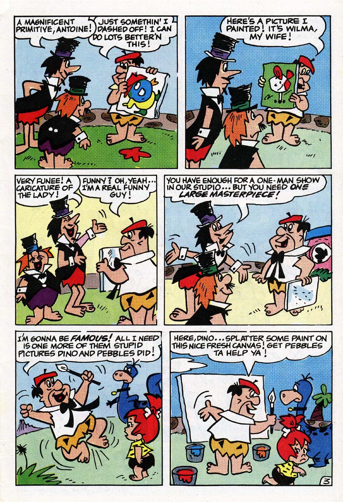 Read online The Flintstones (1992) comic -  Issue #1 - 5