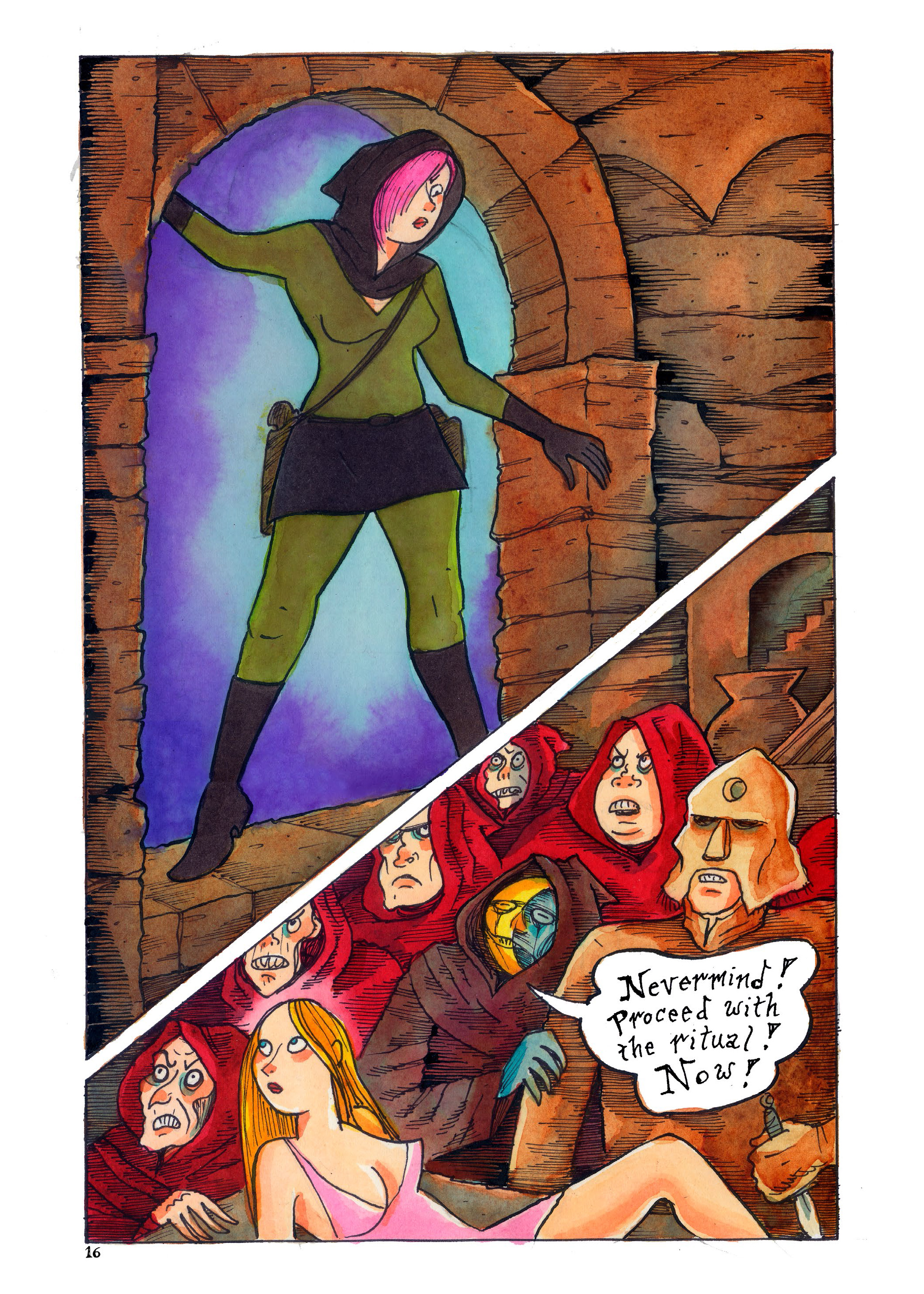 Read online Violenzia and Other Deadly Amusements comic -  Issue # TPB - 17