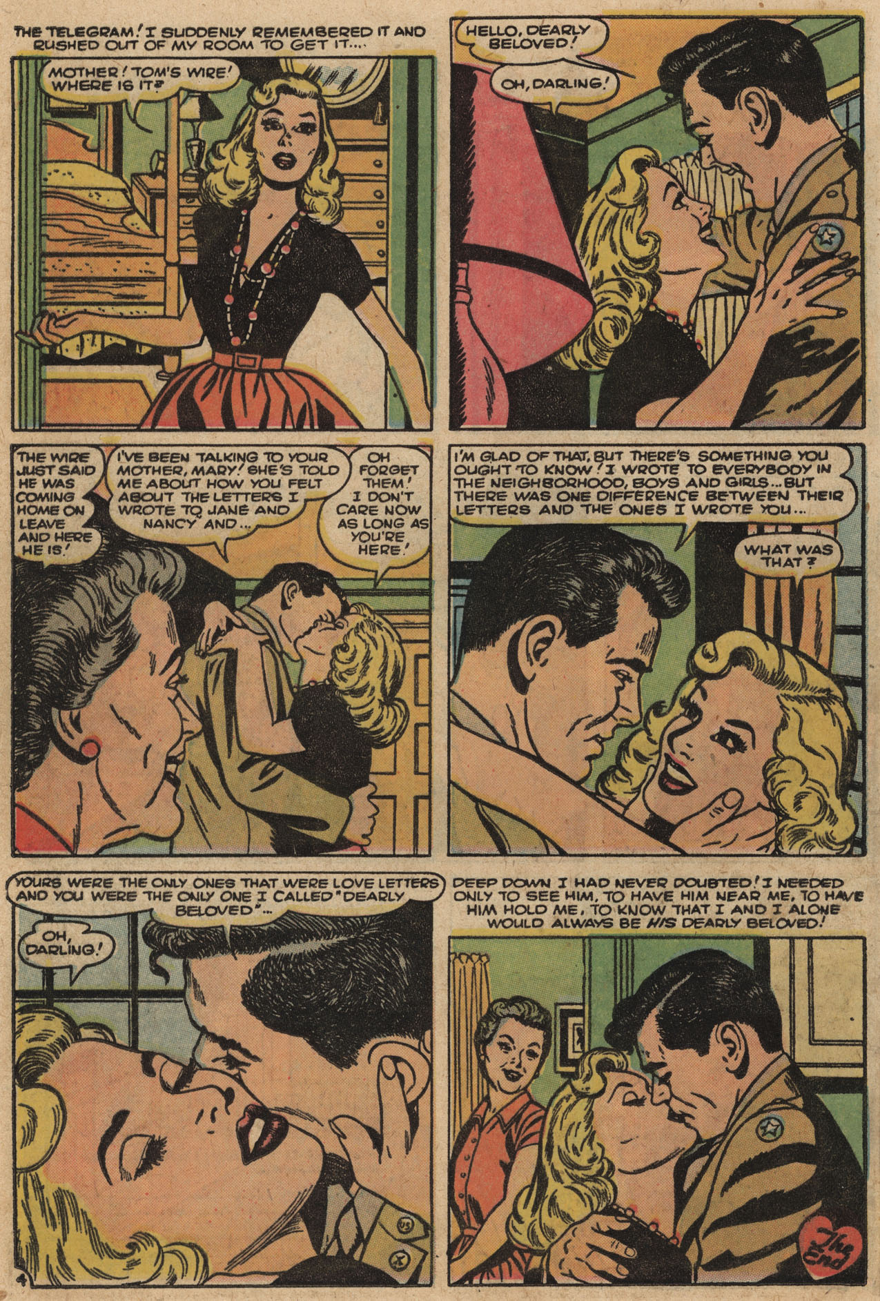 Read online Love Romances comic -  Issue #66 - 24