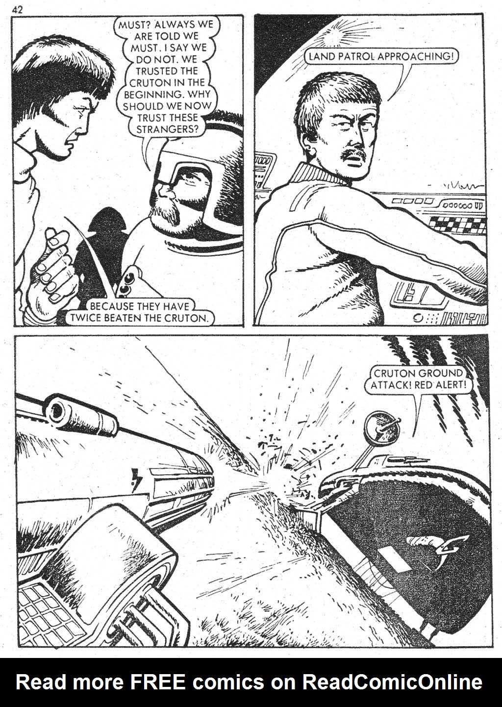 Read online Starblazer comic -  Issue #4 - 42