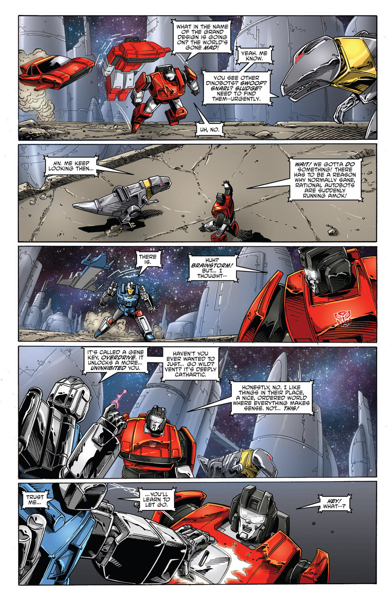 Read online The Transformers: Regeneration One comic -  Issue #88 - 10
