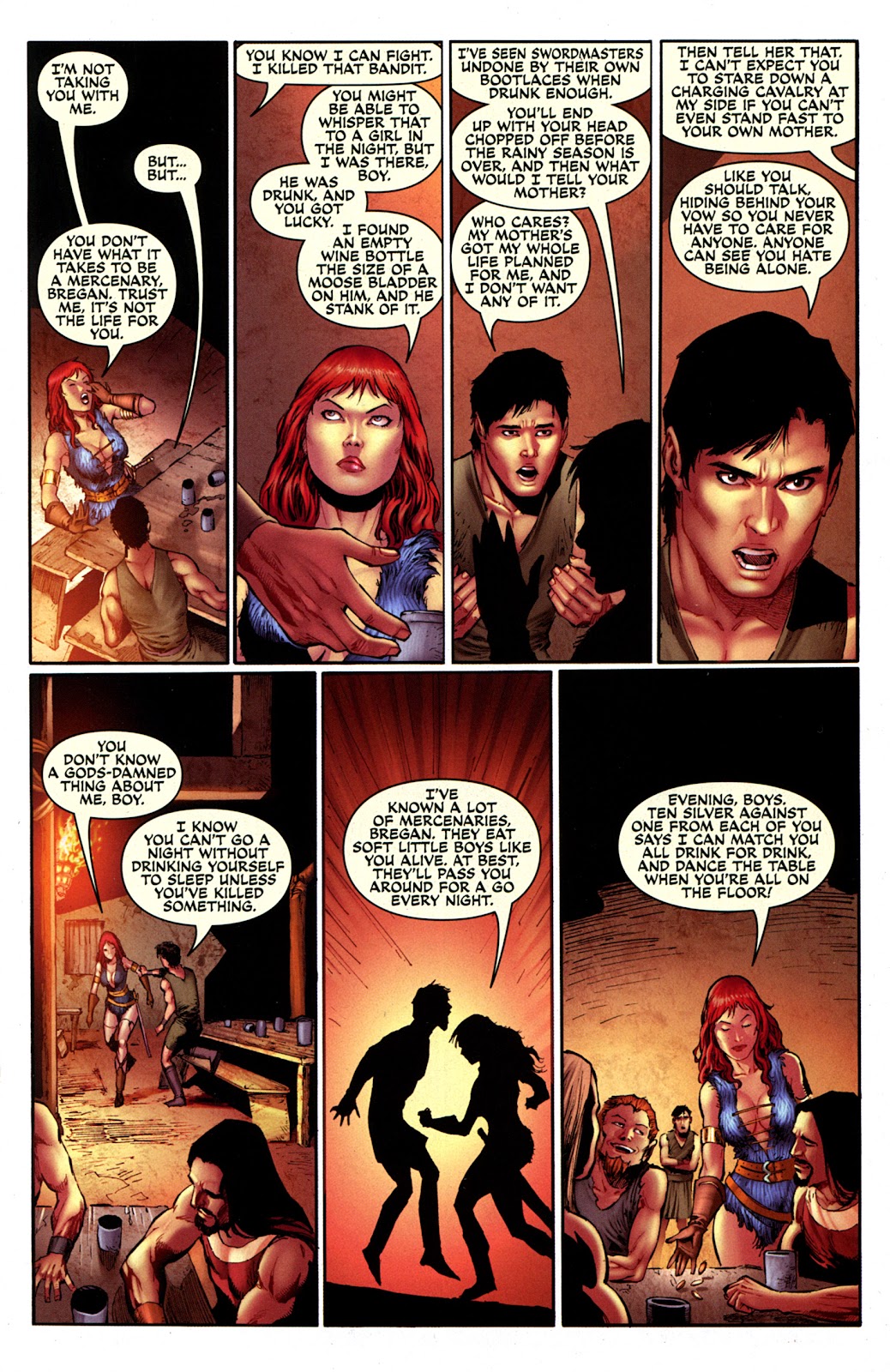 Red Sonja: Blue issue Full - Page 38