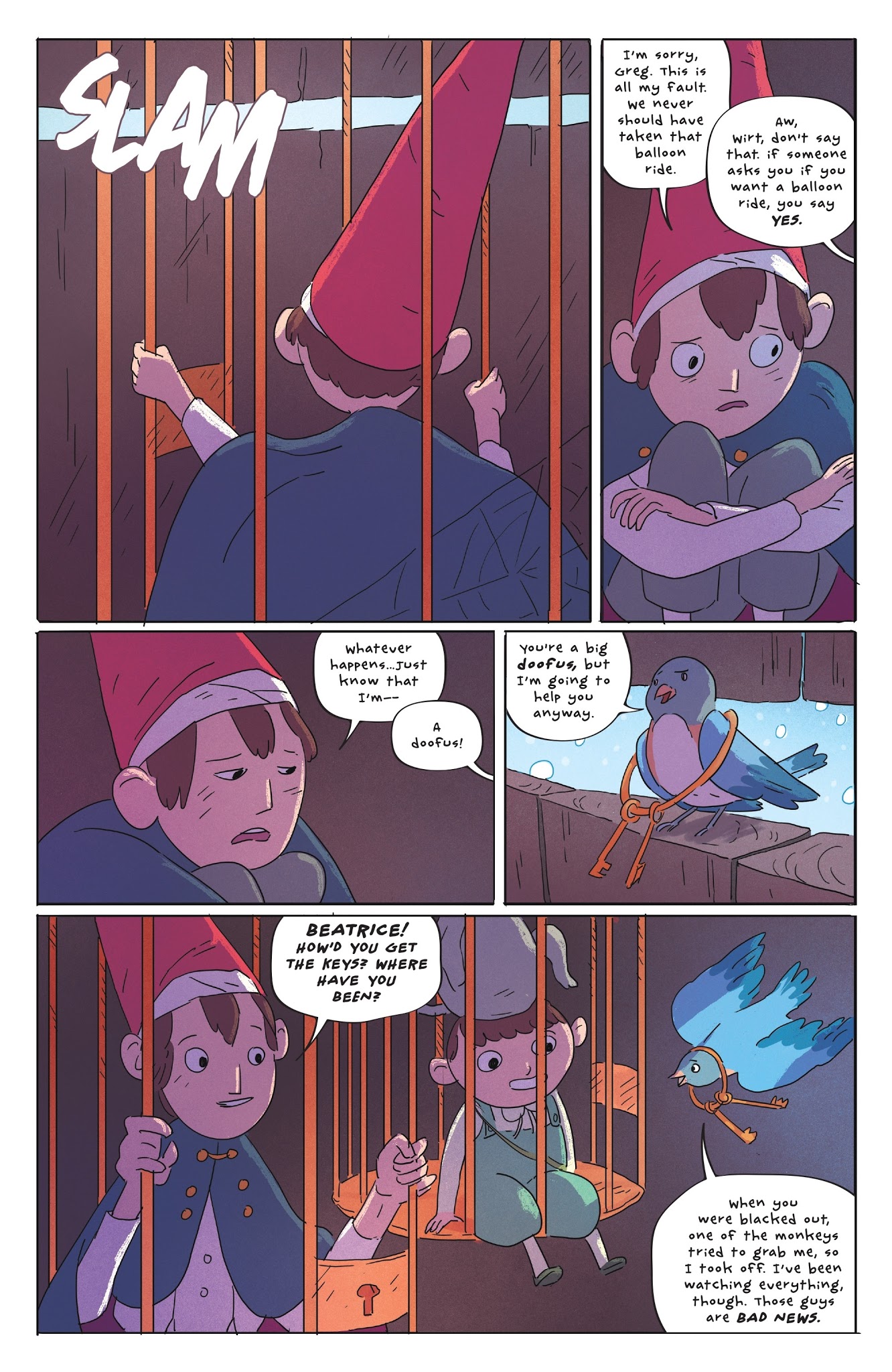 Read online Over the Garden Wall (2016) comic -  Issue # _Special 1 - 16