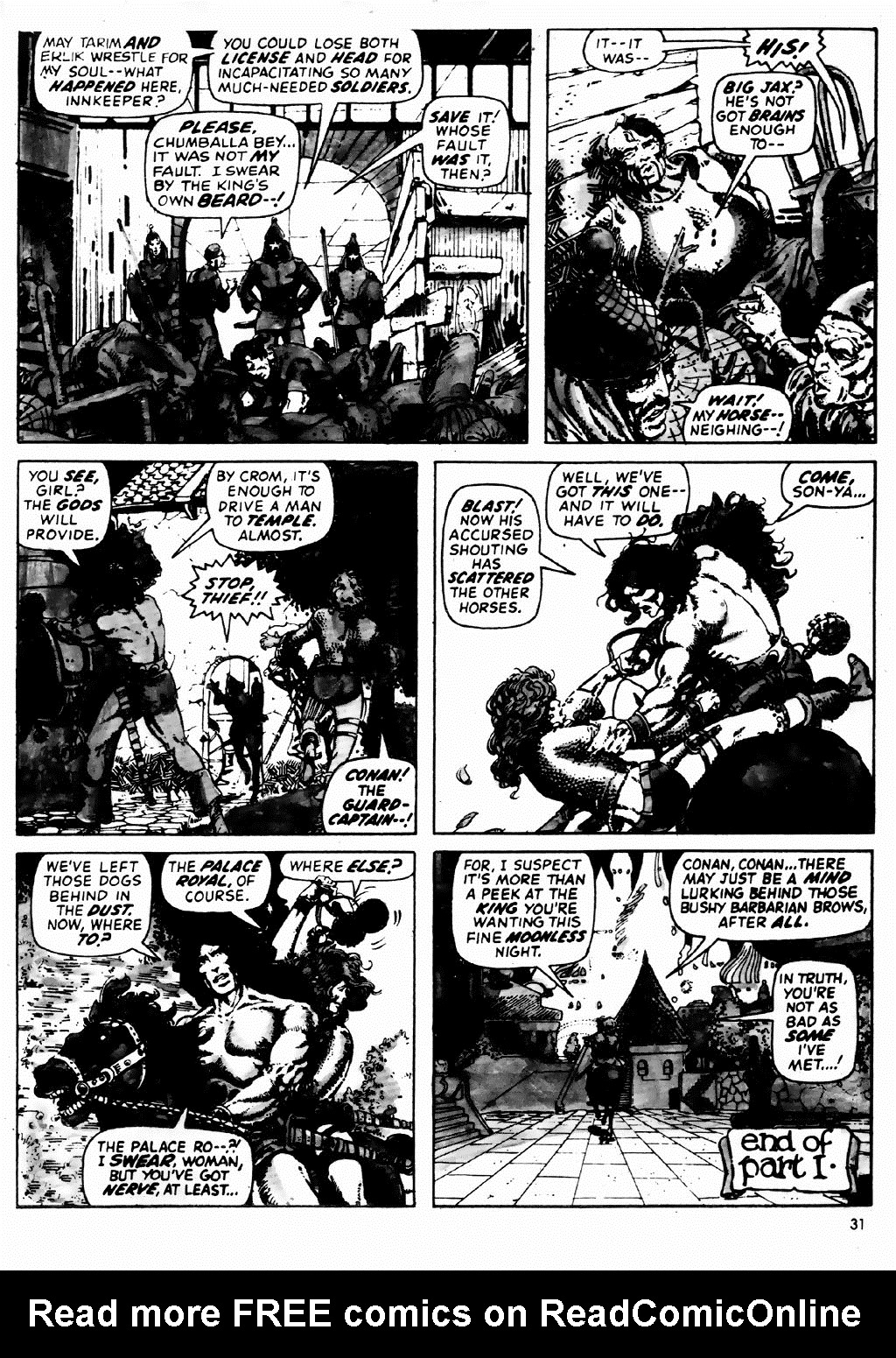 Read online The Savage Sword Of Conan comic -  Issue #82 - 27