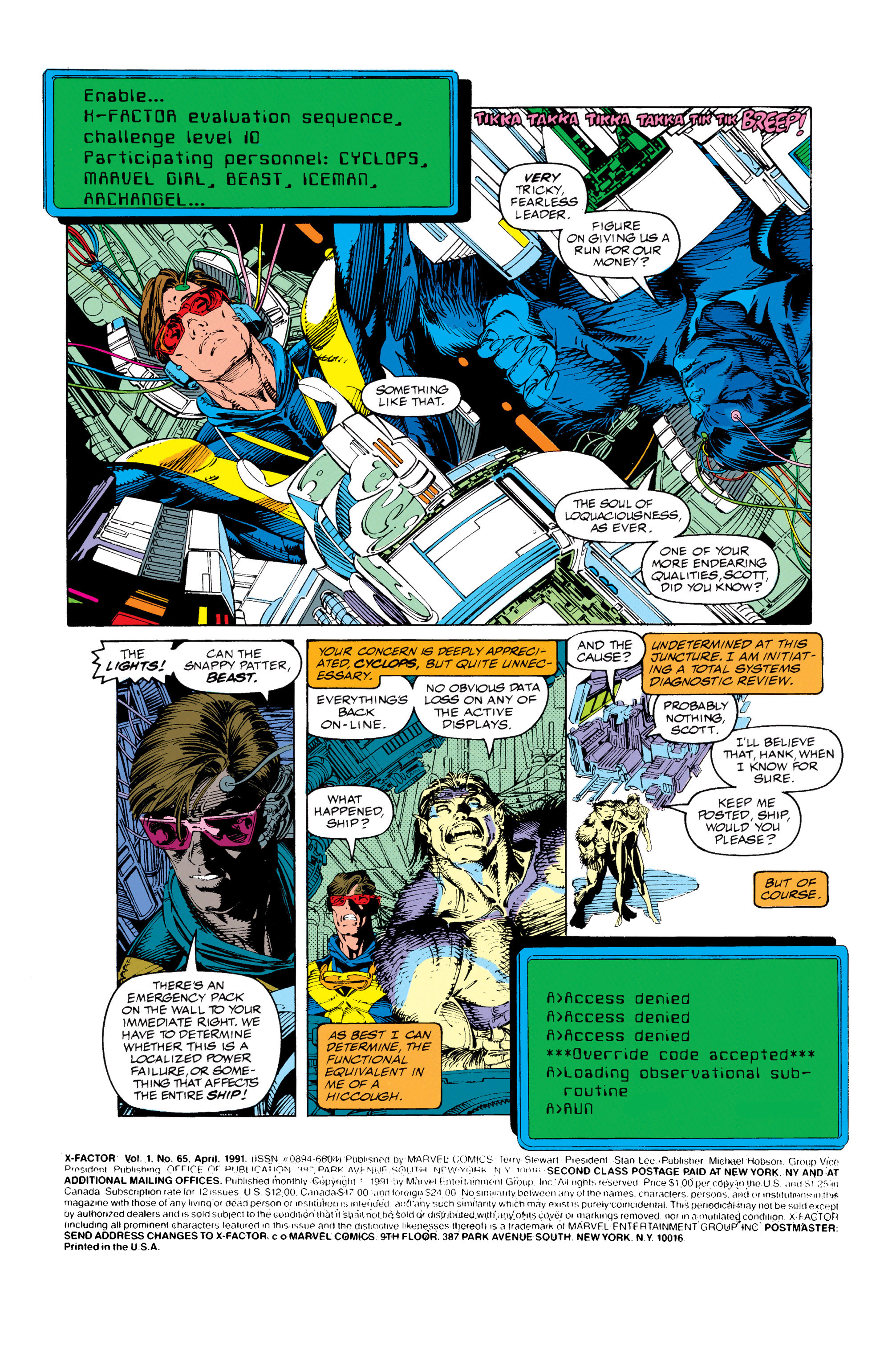 Read online XFactor (1986) comic Issue 65