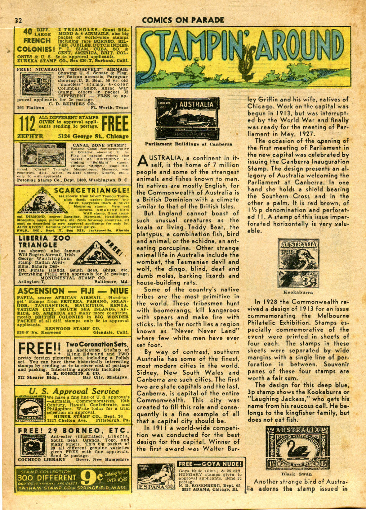 Read online Comics on Parade comic -  Issue #28 - 34