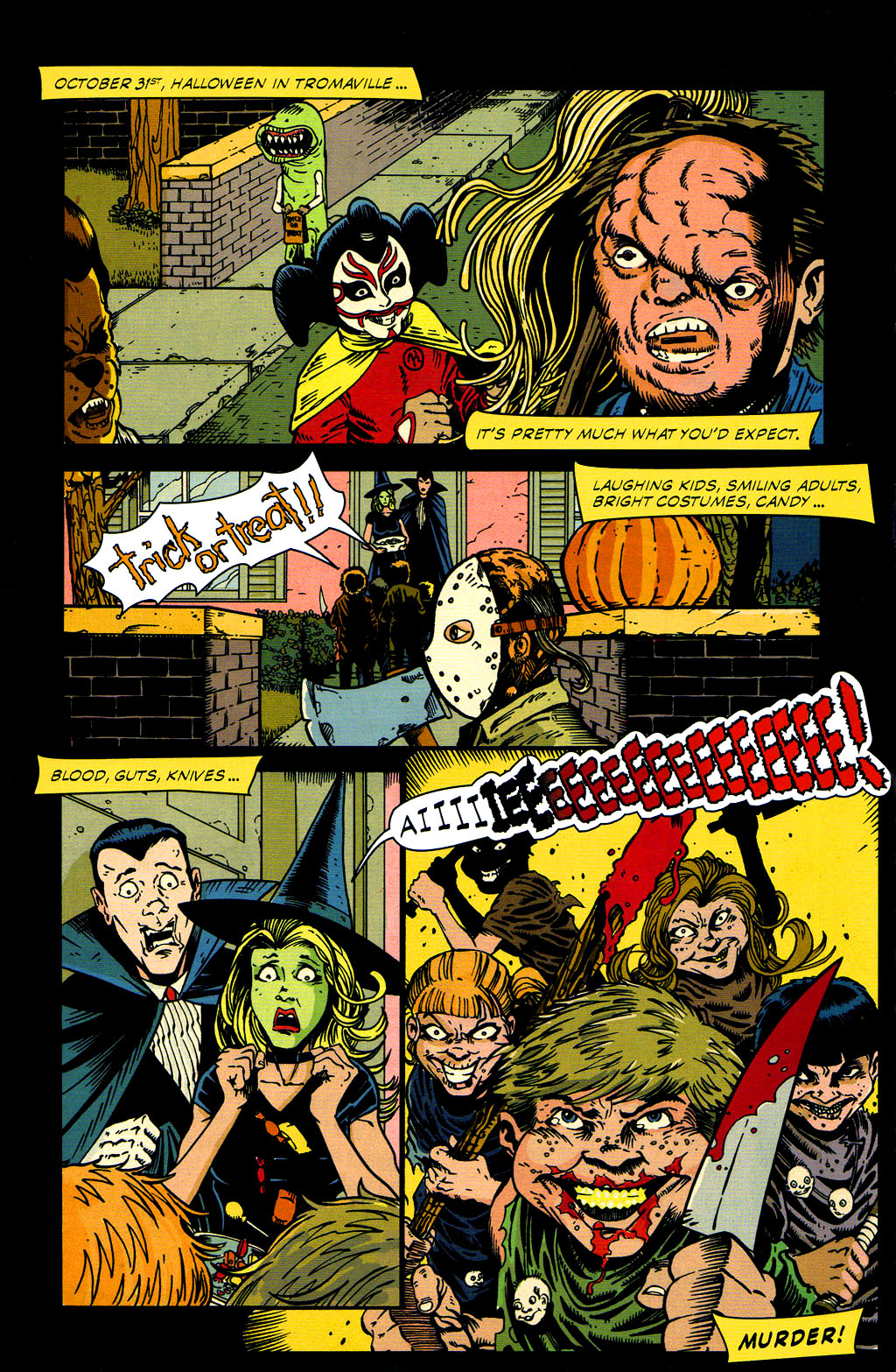 Read online Lloyd Kaufman Presents: The Toxic Avenger and Other Tromatic Tales comic -  Issue # TPB (Part 1) - 33