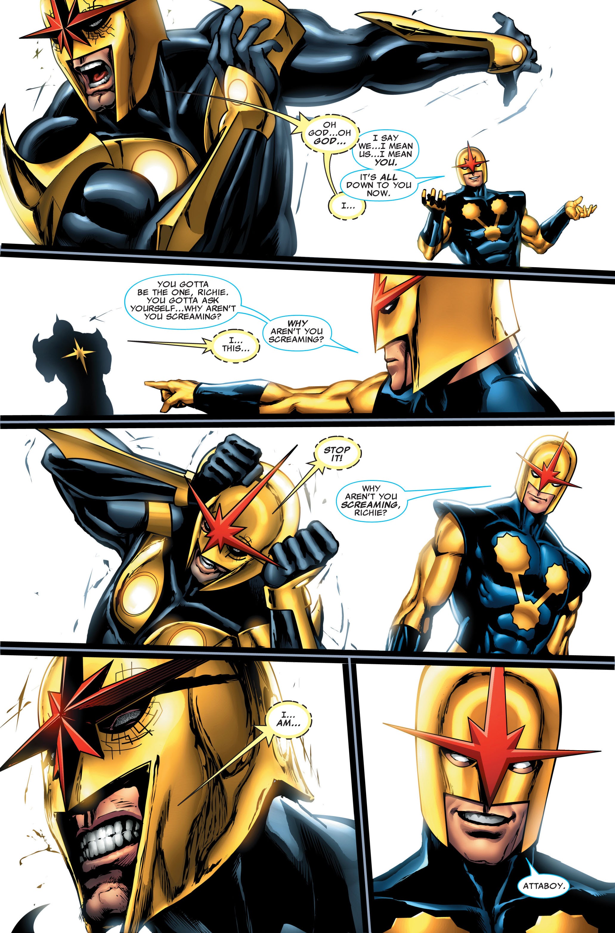 Read online Nova (2007) comic -  Issue #7 - 12