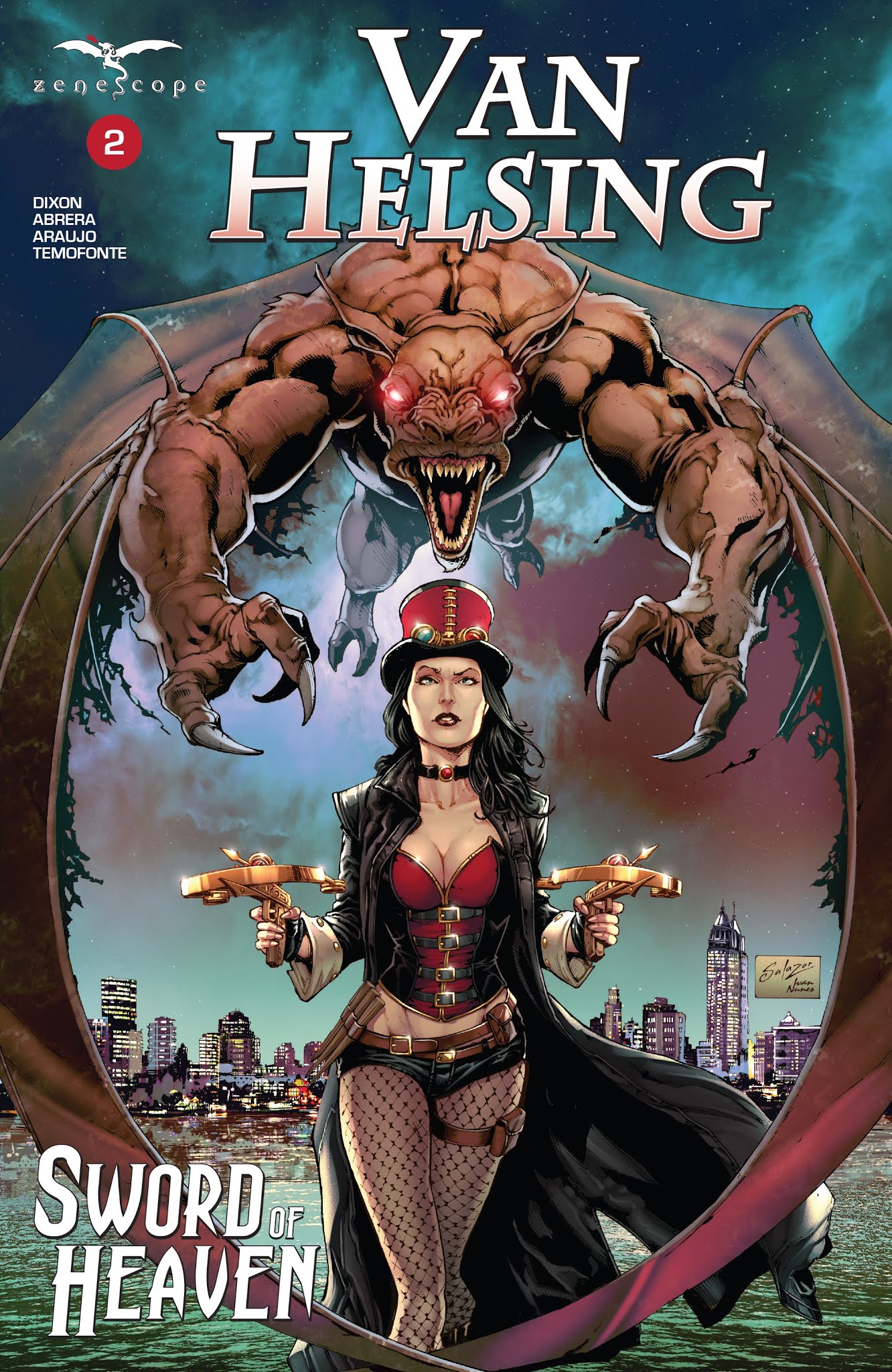 Read online Van Helsing: Sword of Heaven comic -  Issue #2 - 1