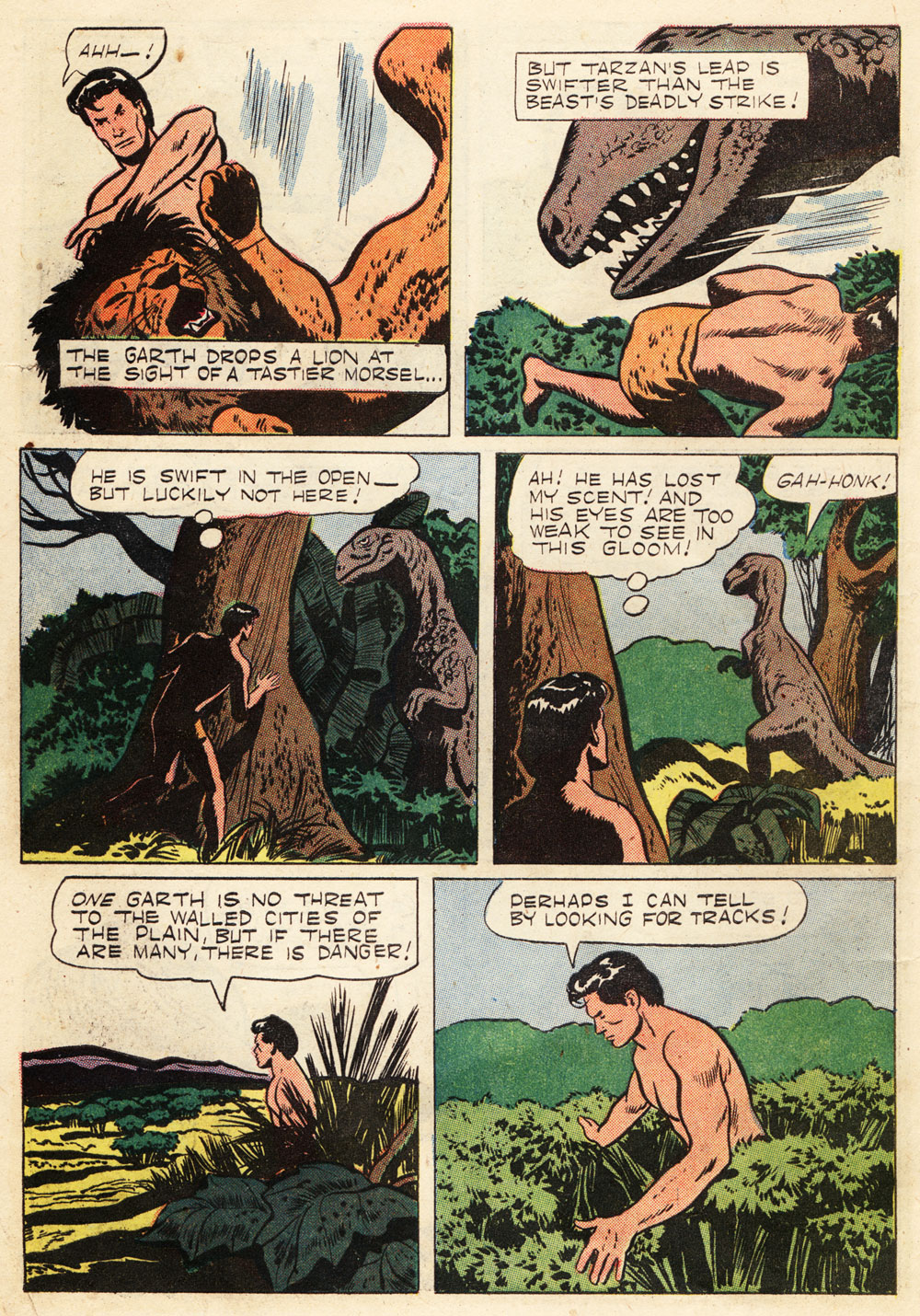 Read online Tarzan (1948) comic -  Issue #71 - 6