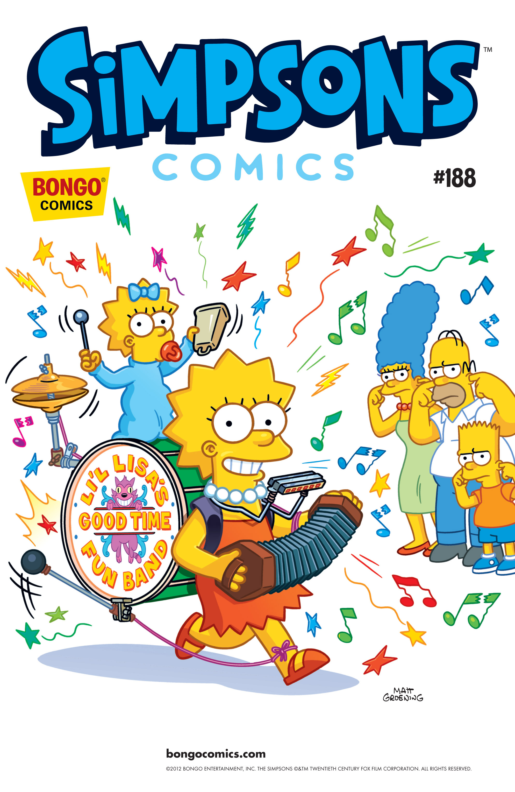 Read online Simpsons Comics comic -  Issue #188 - 1