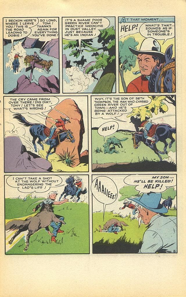 Read online Great American Western comic -  Issue #3 - 7