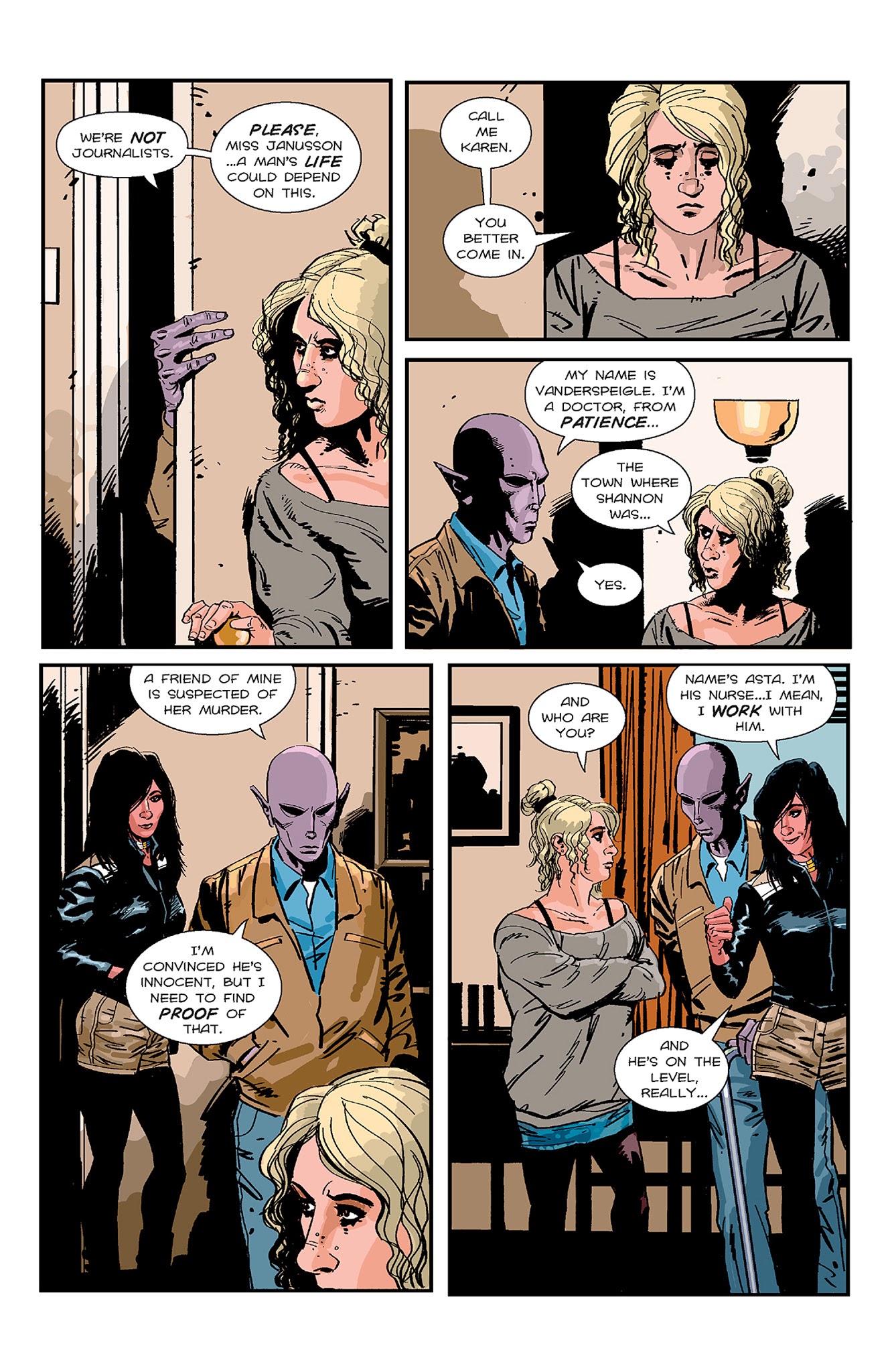 Read online Resident Alien: The Suicide Blonde comic -  Issue #2 - 11